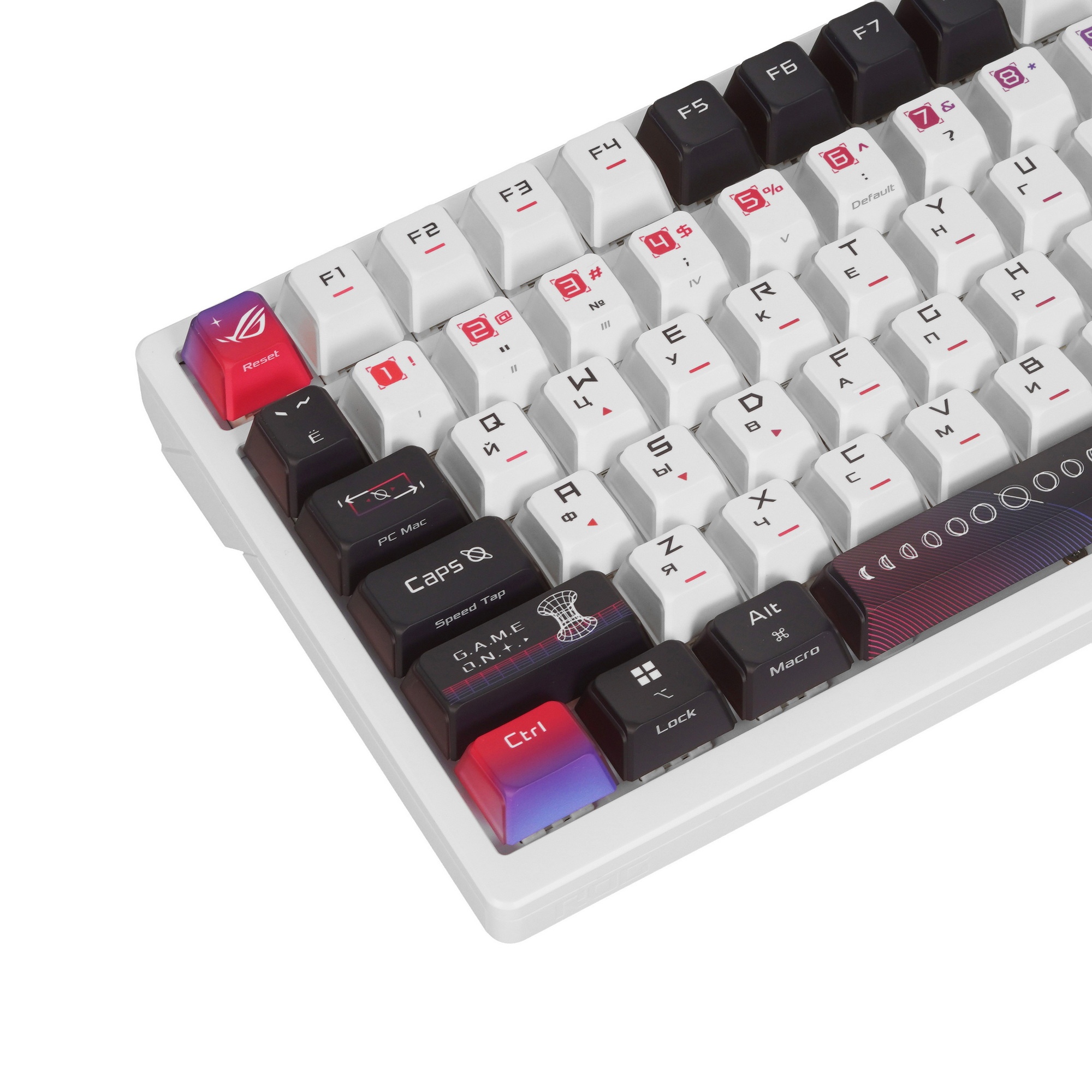 Клавиатура ASUS M704 ROG AZOTH X/NXSWV2/RU/PBT/ ASUS M704 ROG AZOTH X/NXSWV2/RU/PBT