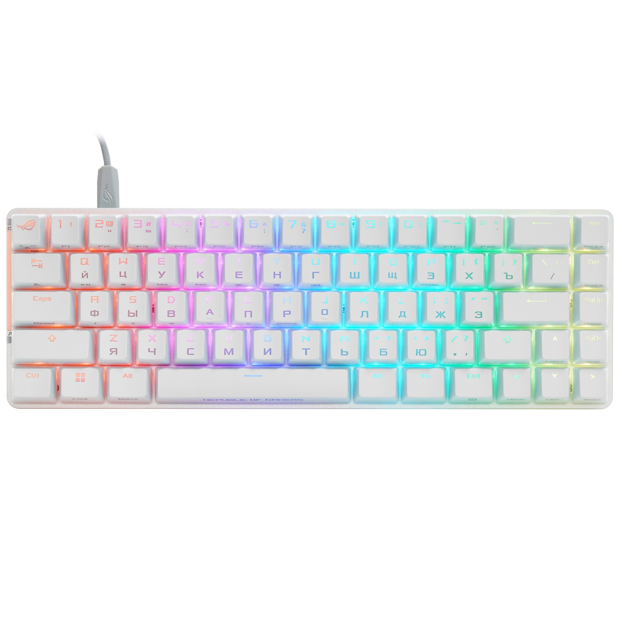 Клавиатура ASUS M605 ROG FALCHION ACE HFX/HFX/RU/PBT/ ASUS M605 ROG FALCHION ACE HFX/HFX/RU/PBT