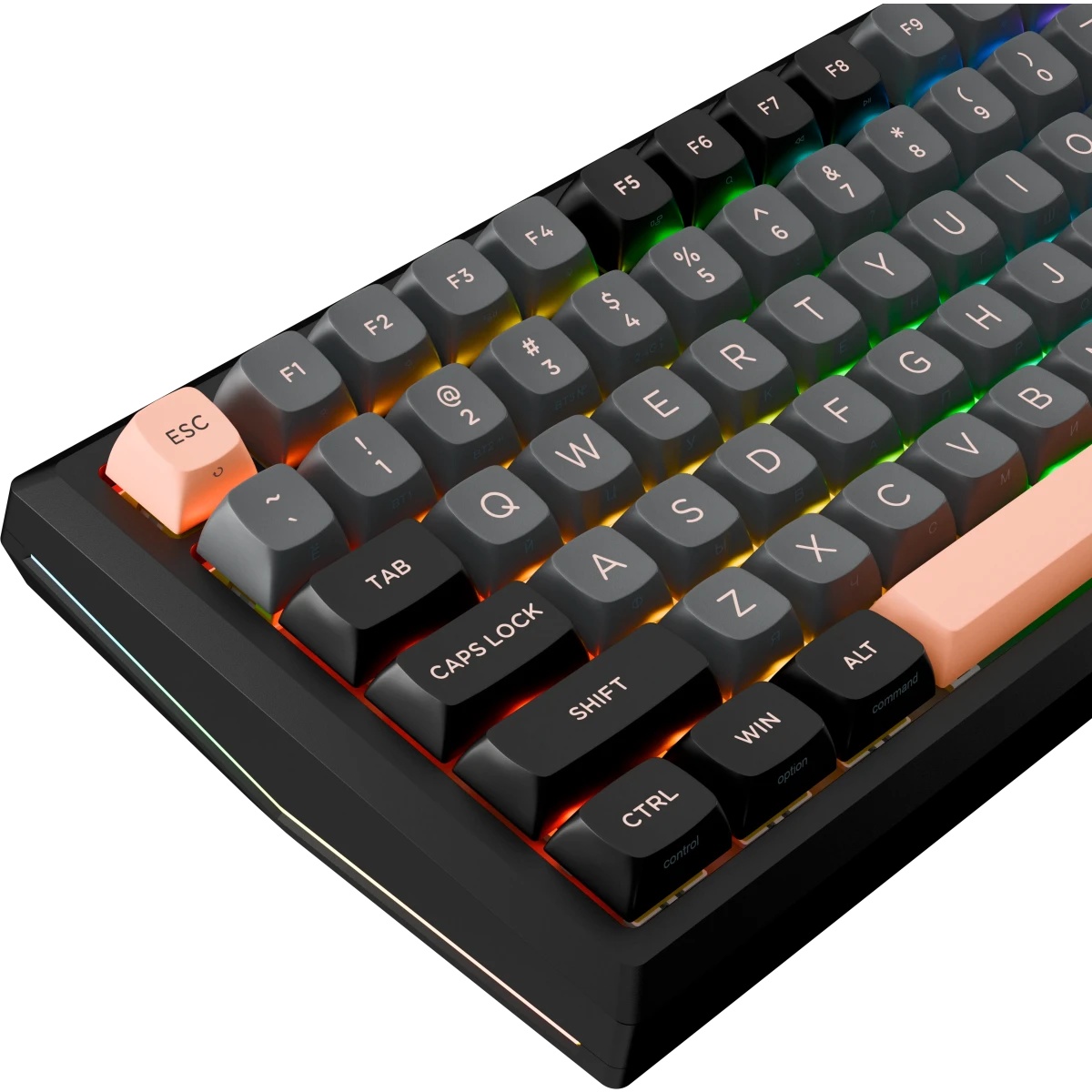 REDRAGON ECLIPSE PRO RU механическая клавиатура (BT/Radio/USB, RGB, Lion L switch, LCD дисплей, мета