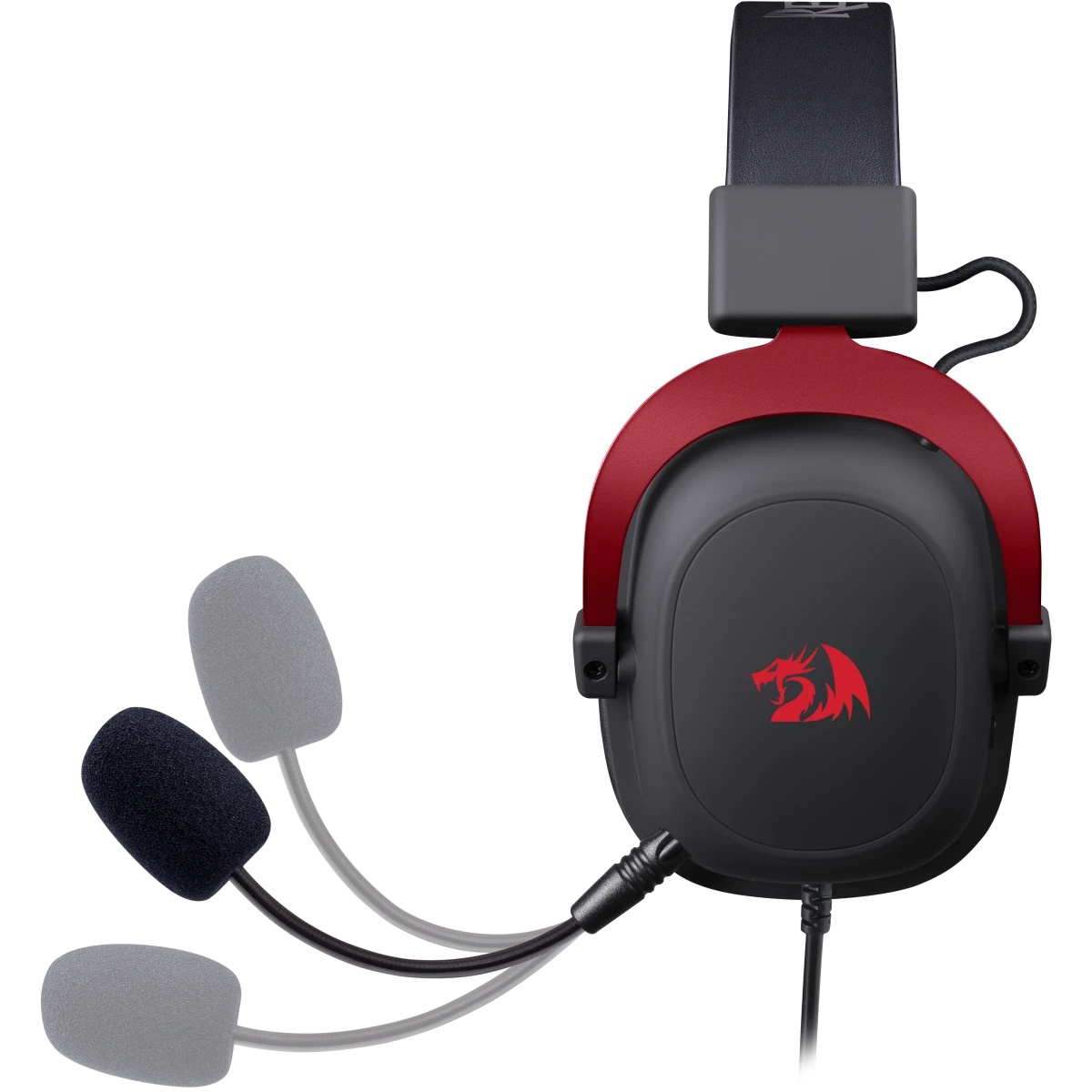 REDRAGON ZEUS CV игровая гарнитура (USB, 53 мм, 2.5 м. кабель, расширенный комплект, черная)