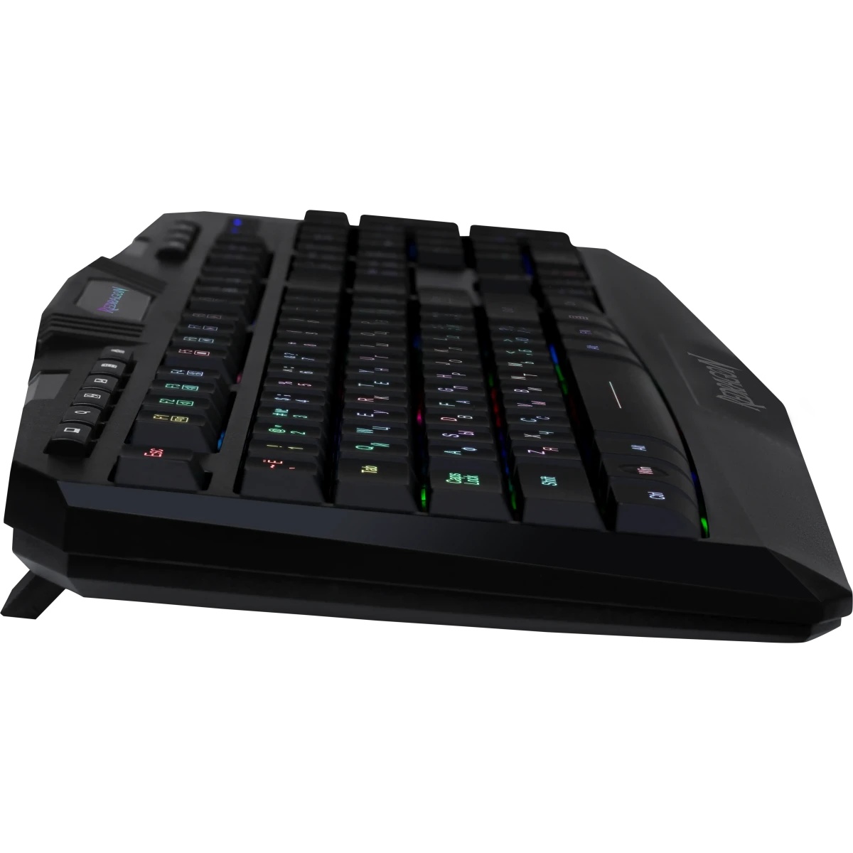 Клавиатура беспроводная Redragon Harpe Wireless (Харп БП) RU,RGB,2.4G+BT,черная,мембран.
