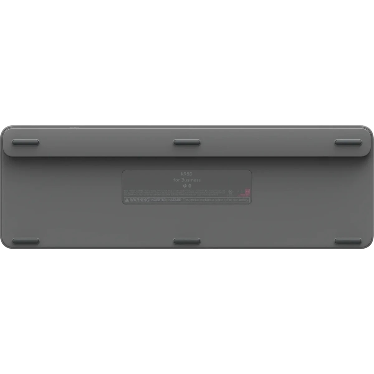 Клавиатура Logitech K980 графитовый беспроводная BT slim (920-013768)