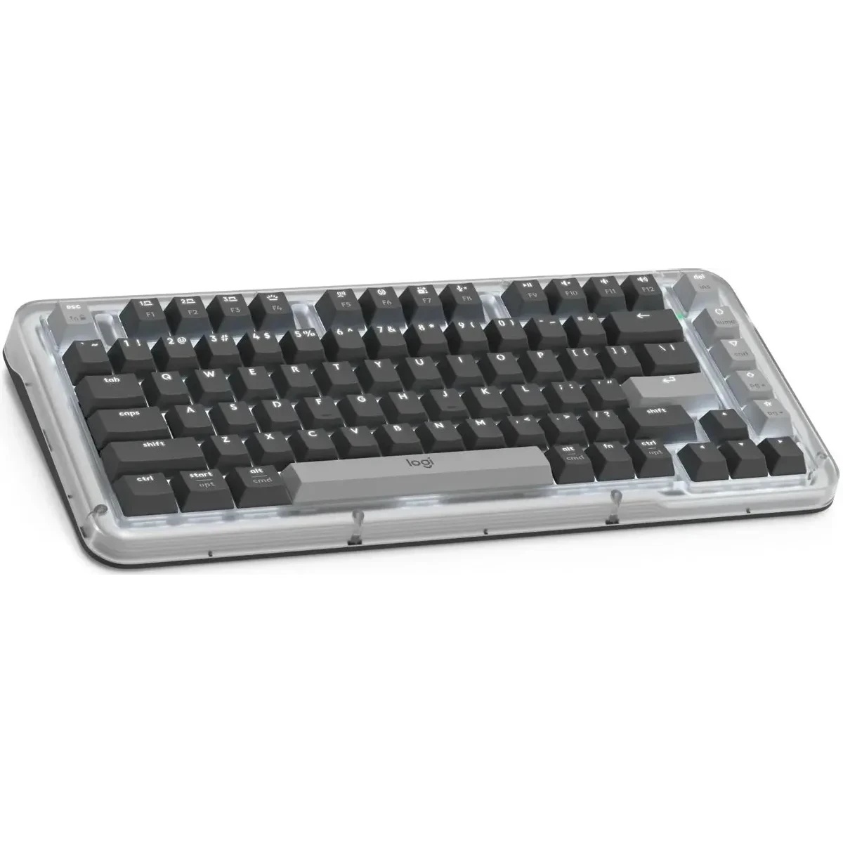Клавиатура Logitech K75M механическая графитовый USB беспроводная BT/Radio Multimedia (подставка для