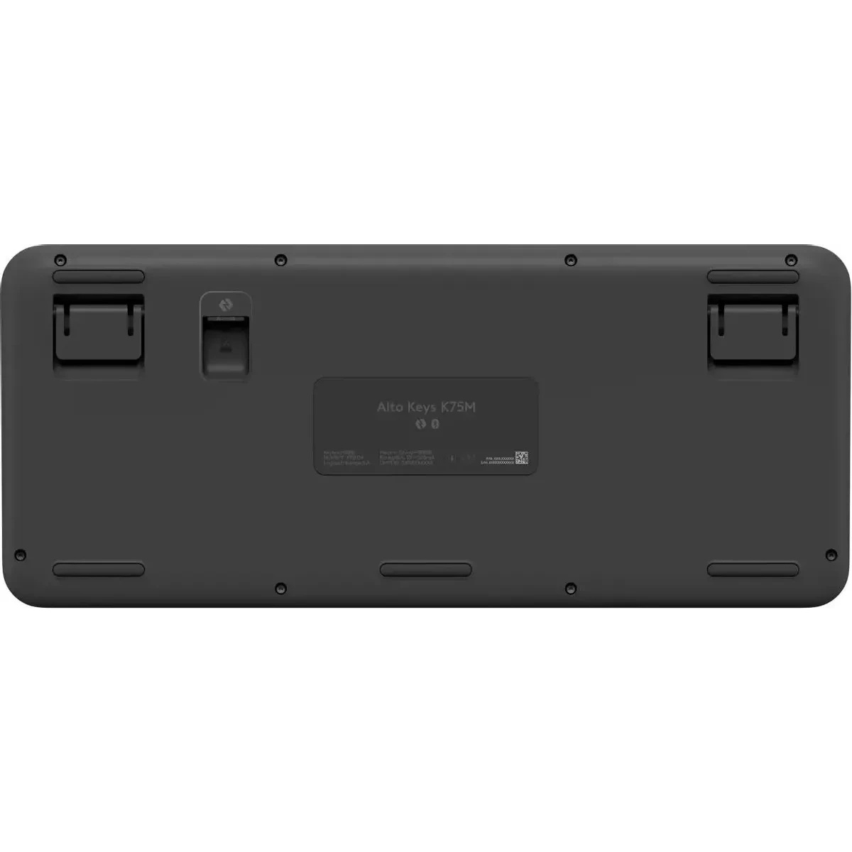 Клавиатура Logitech K75M механическая графитовый USB беспроводная BT/Radio Multimedia (подставка для