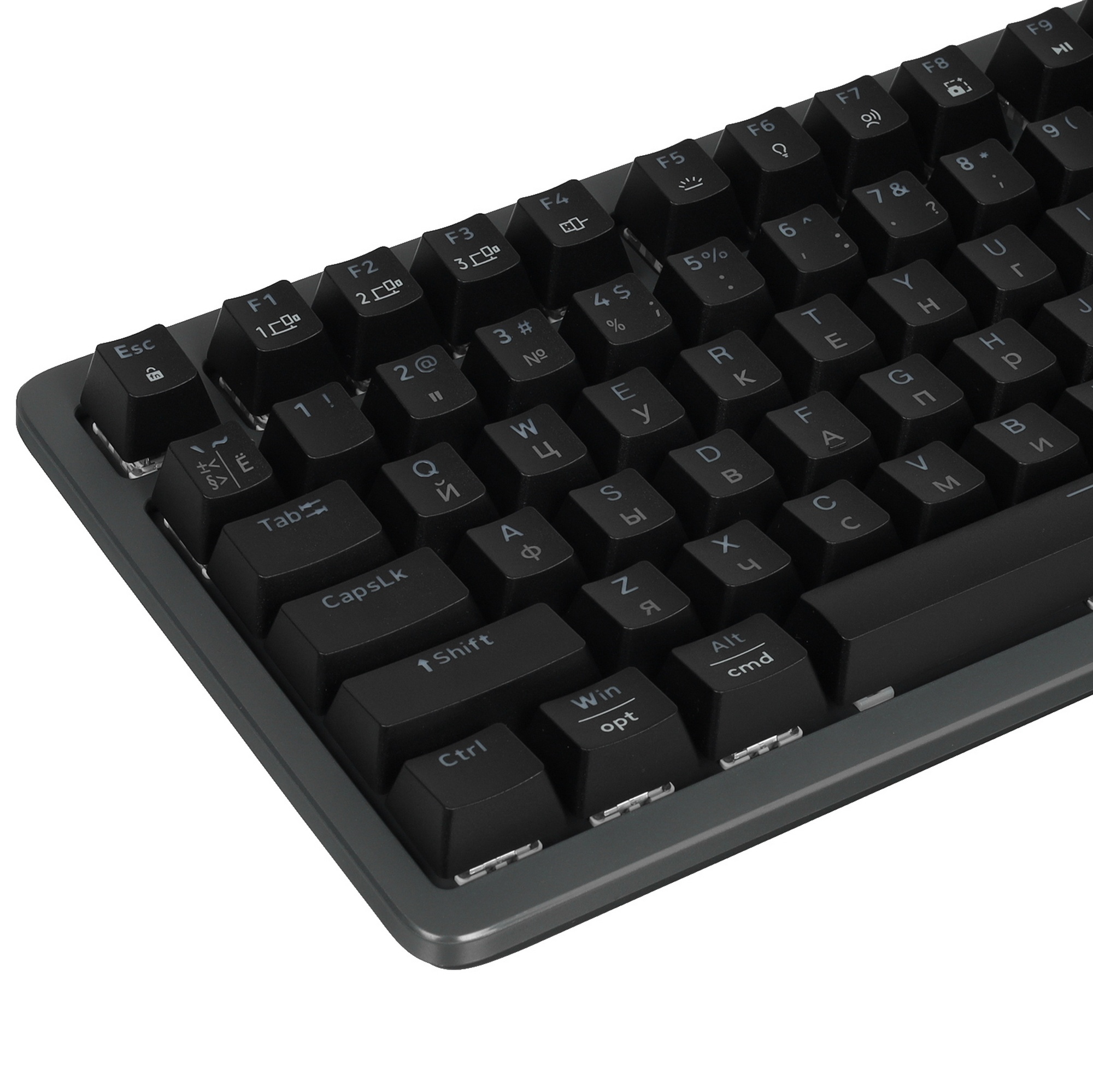 Клавиатура Logitech K868 механическая черный USB беспроводная BT/Radio (920-013912)