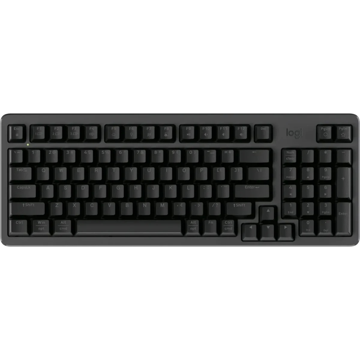 Клавиатура Logitech K868 механическая черный USB беспроводная BT/Radio (920-013912)