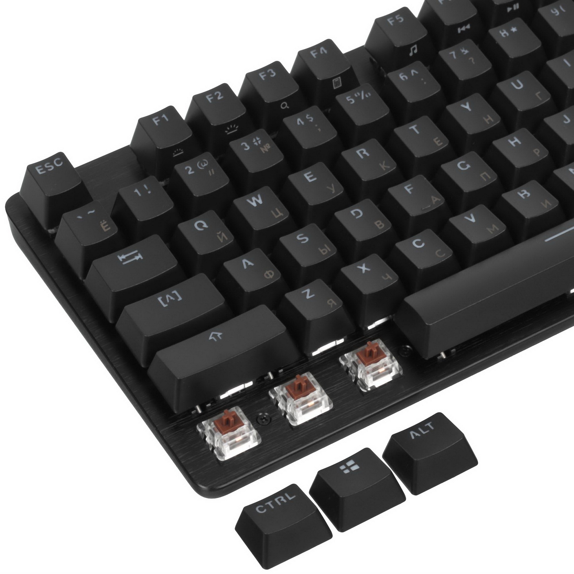 Клавиатура Logitech G413 TKL механическая черный USB for gamer LED