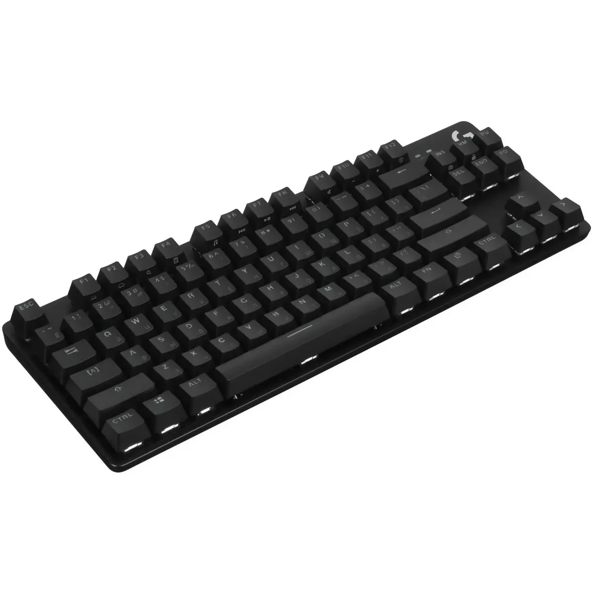Клавиатура Logitech G413 TKL механическая черный USB for gamer LED