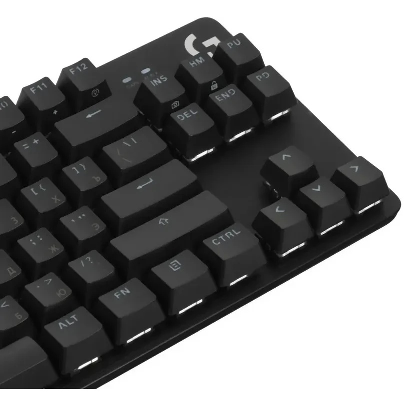 Клавиатура Logitech G413 TKL механическая черный USB for gamer LED