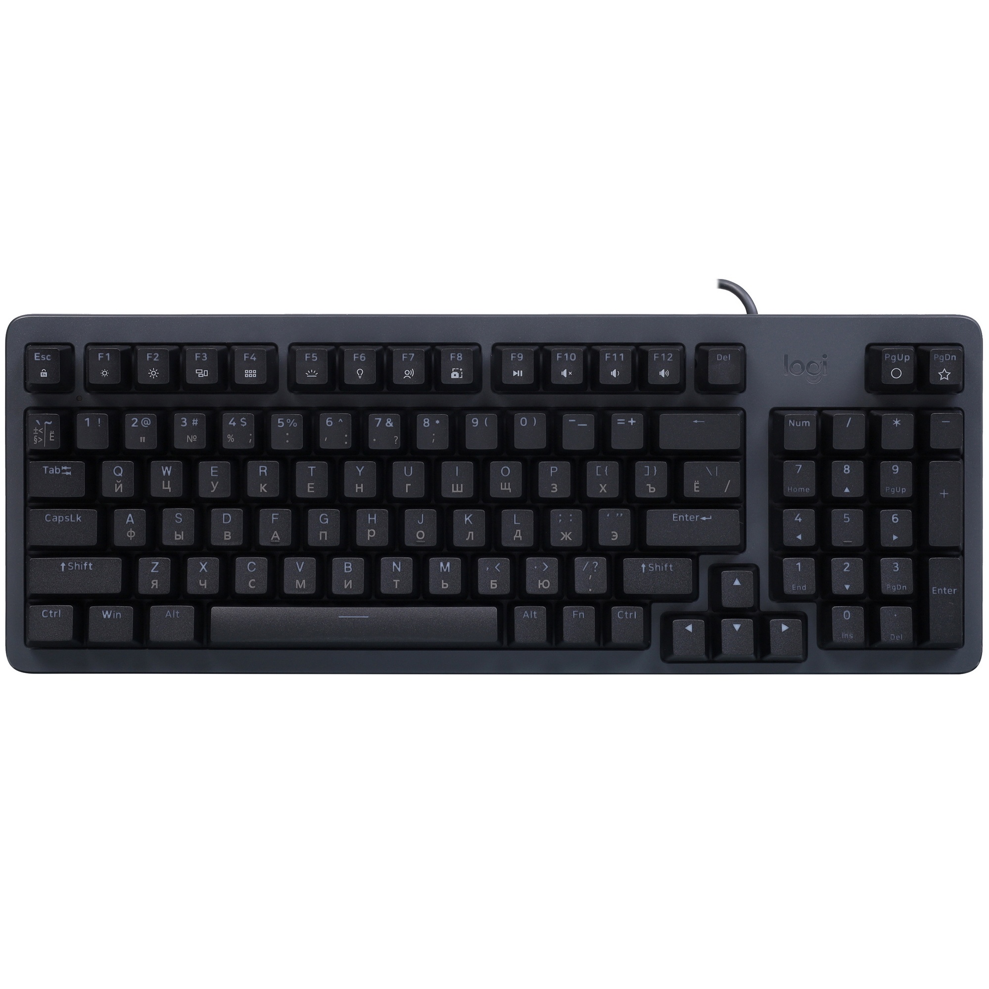 Клавиатура Logitech K848 механическая черный USB (920-013904)
