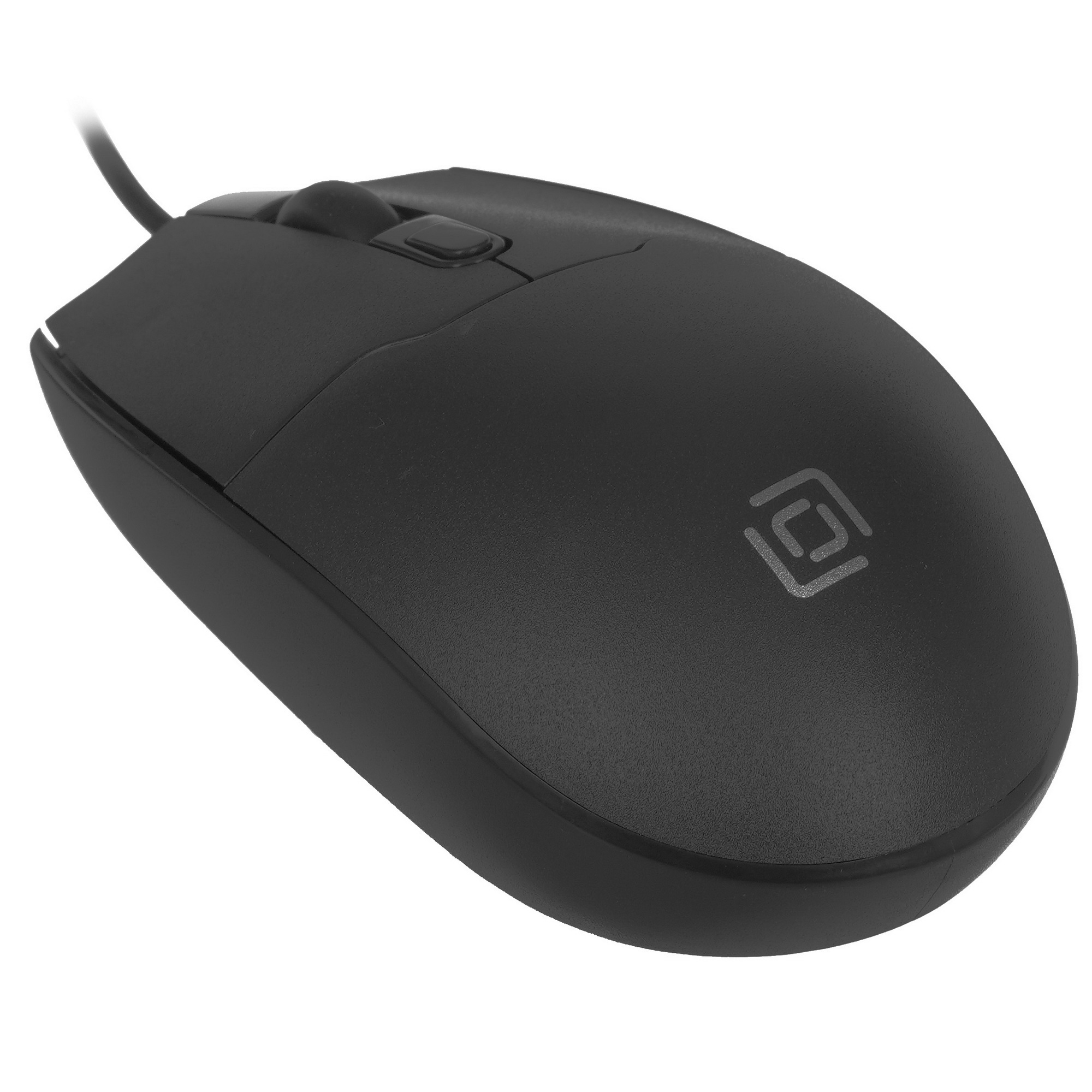 Мышь проводная Oklick 147M черный, 1600 dpi, USB, кнопки - 3