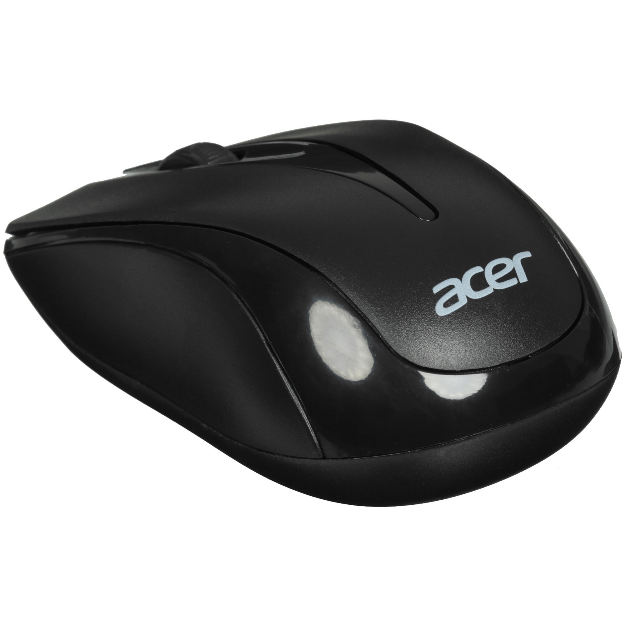 Мышь беспроводная Acer OMR131 черный, 1000 dpi, радиоканал, USB, кнопки - 3