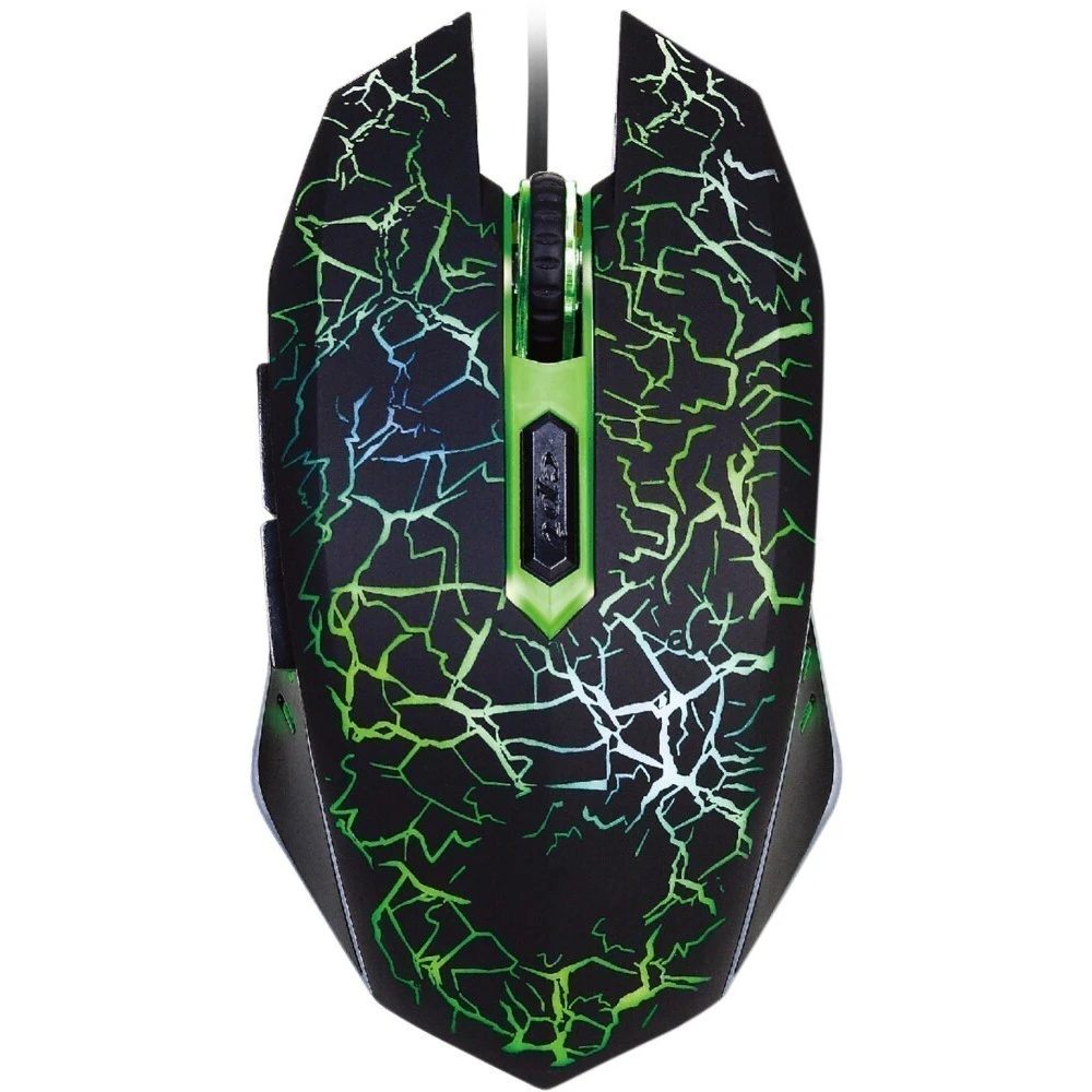 Мышь проводная Oklick 896G черный, 12800 dpi, USB, кнопки - 5
