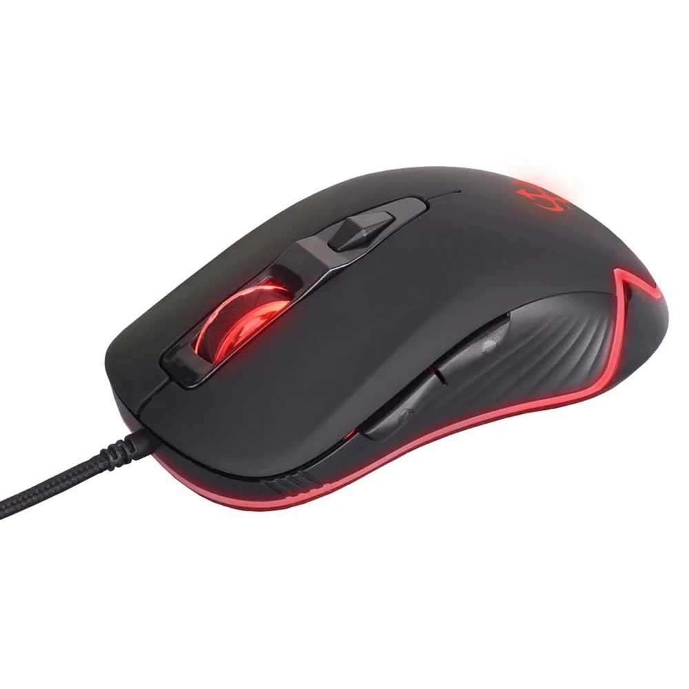Мышь проводная Oklick 925G STORM черный, 3200 dpi, USB, кнопки - 6
