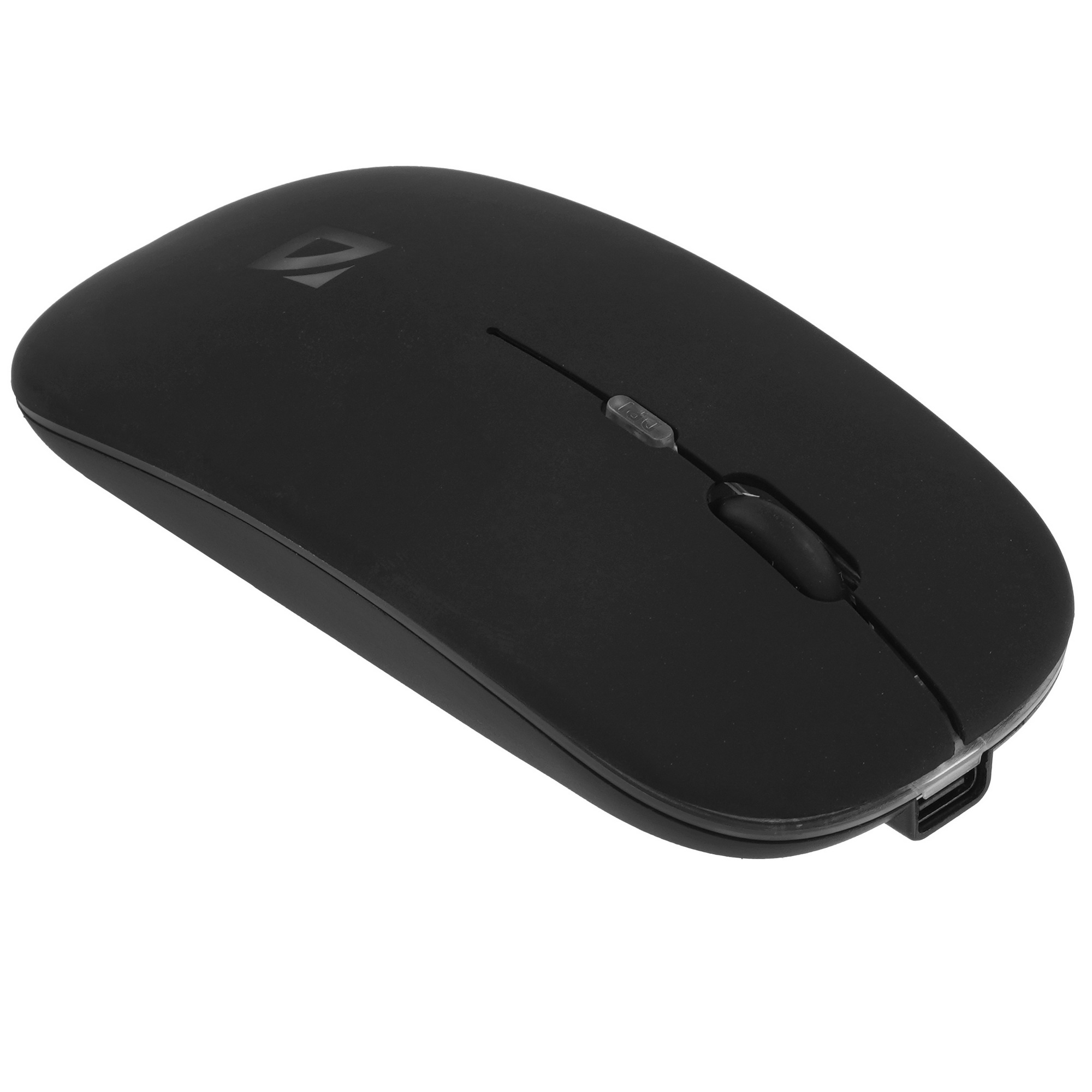 Мышь беспроводная Defender Touch MM-997 черный, 1600 dpi, радиоканал, Bluetooth, USB, кнопки - 4