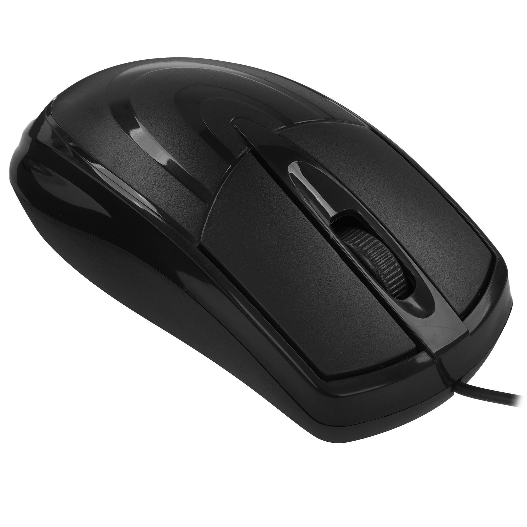 Мышь проводная ExeGate Professional Standard SH-8025 OEM черный, 1000 dpi, USB, кнопки - 3