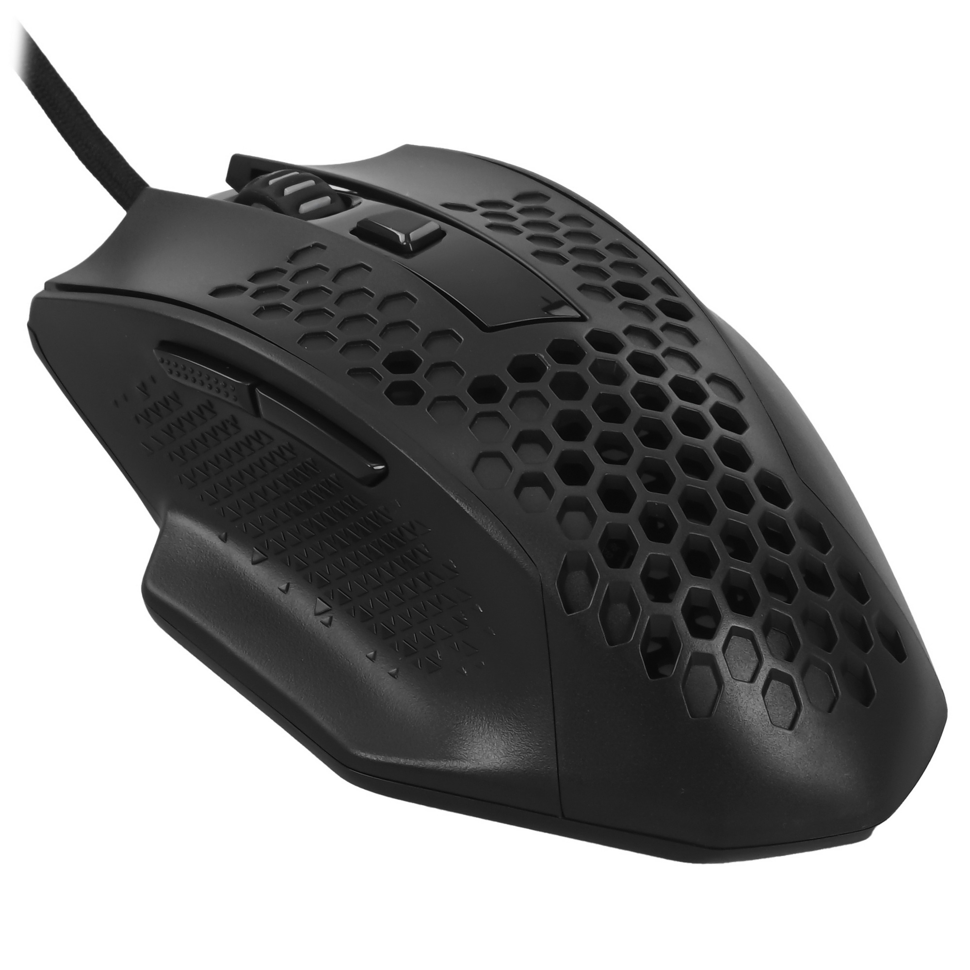 Мышь проводная Defender Redragon Bomber черный, 12400 dpi, USB, кнопки - 7