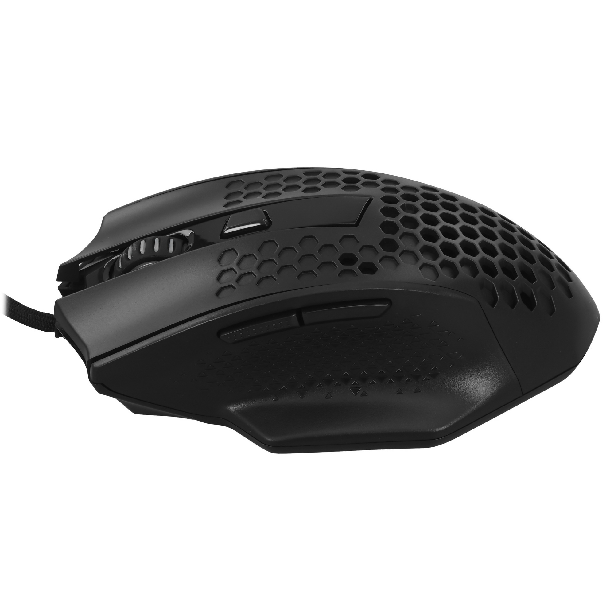 Мышь проводная Defender Redragon Bomber черный, 12400 dpi, USB, кнопки - 7
