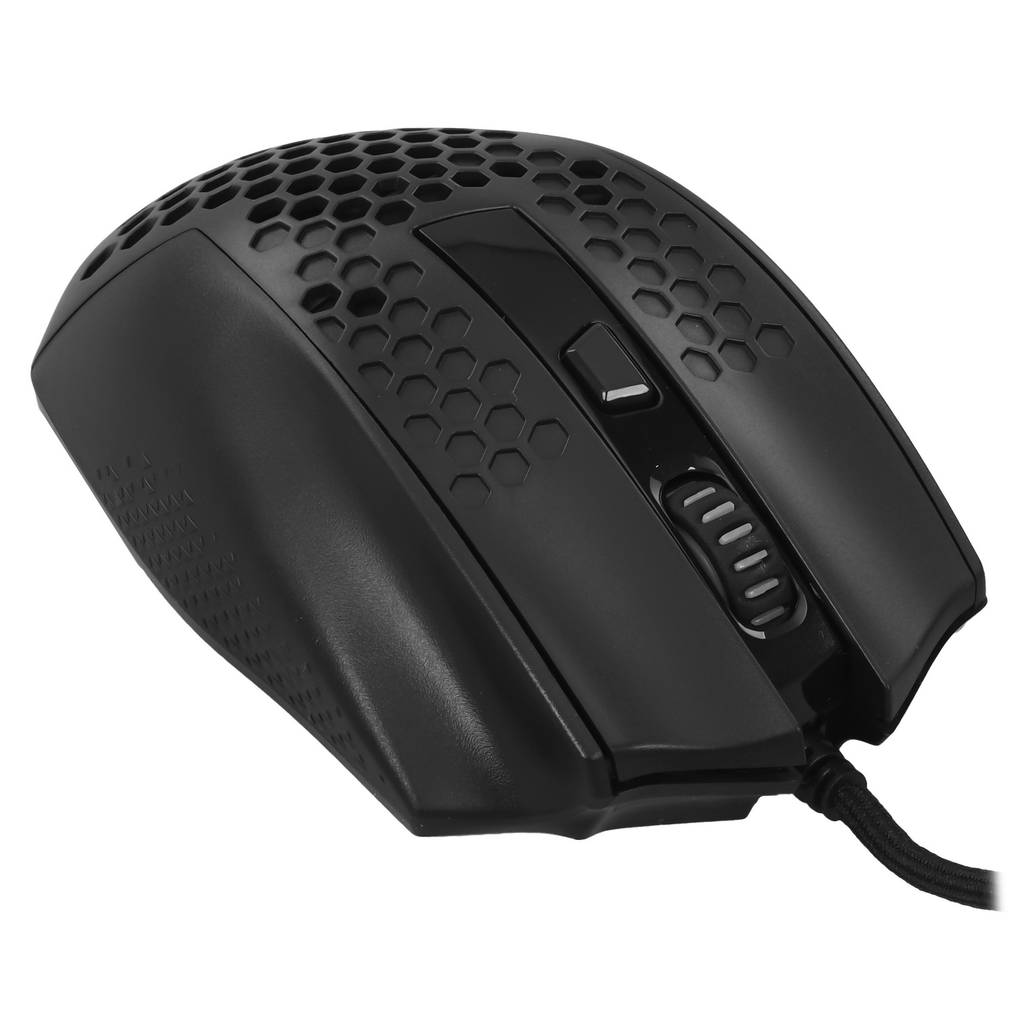 Мышь проводная Defender Redragon Bomber черный, 12400 dpi, USB, кнопки - 7