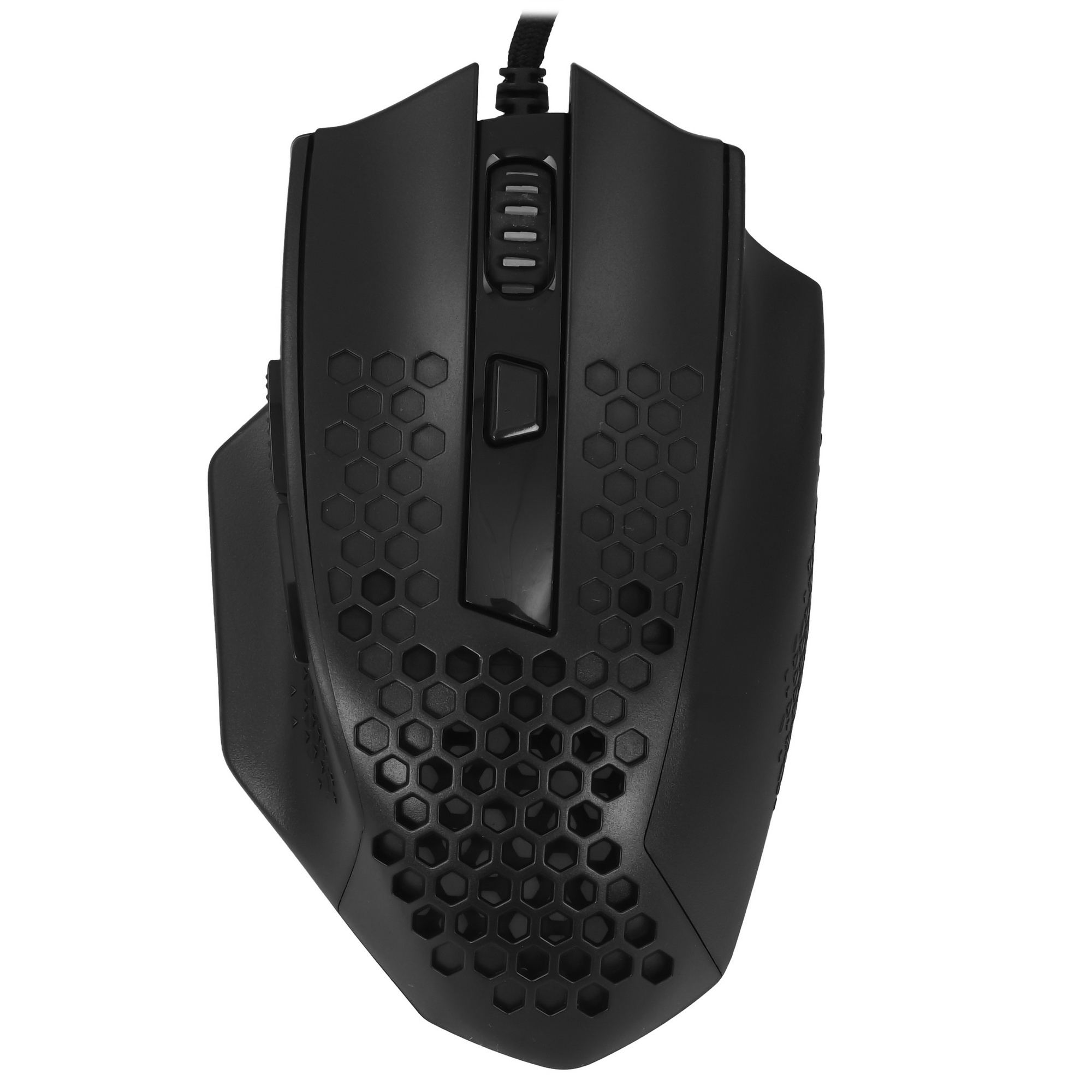 Мышь проводная Defender Redragon Bomber черный, 12400 dpi, USB, кнопки - 7