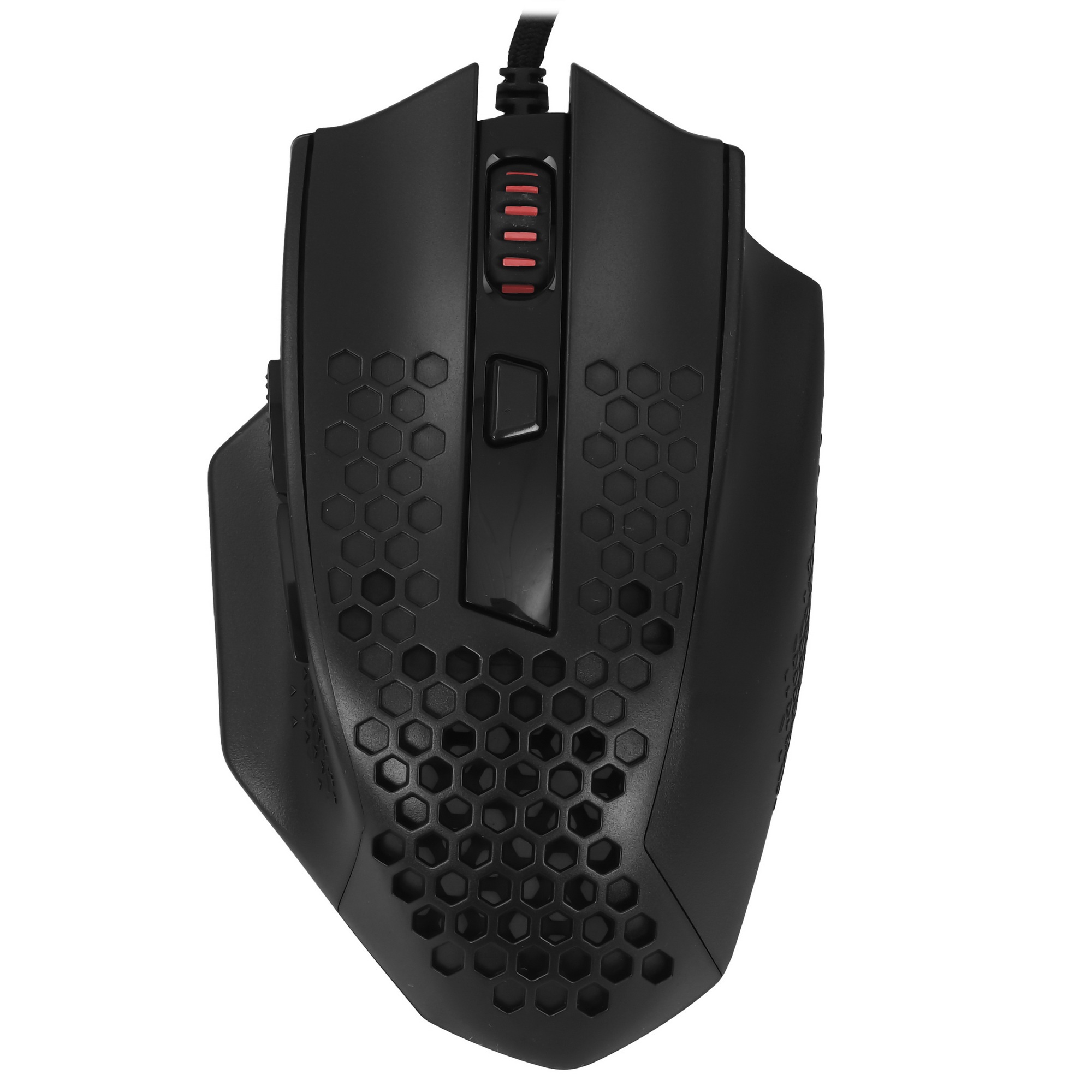 Мышь проводная Defender Redragon Bomber черный, 12400 dpi, USB, кнопки - 7