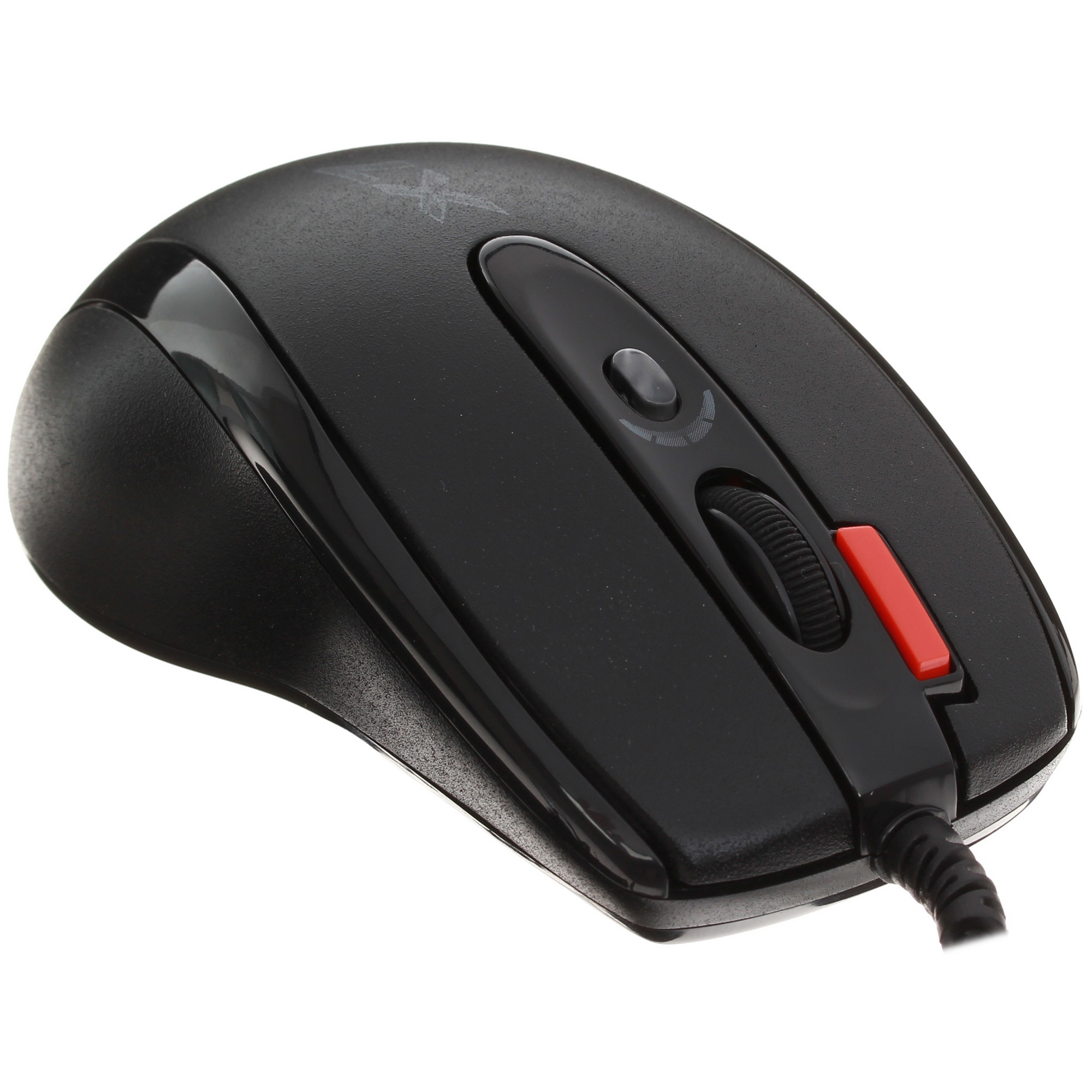 Мышь проводная A4Tech X-718BK черный, 3000 dpi, USB, кнопки - 7