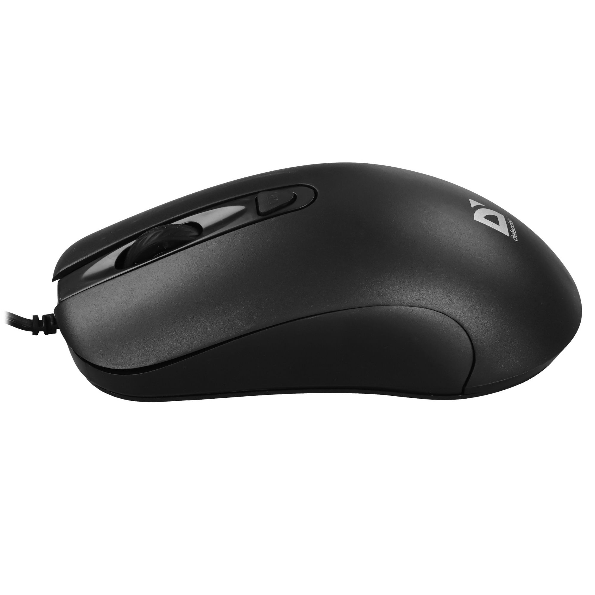 Мышь проводная Defender Classic MB-230 черный, 1600 dpi, USB, кнопки - 4