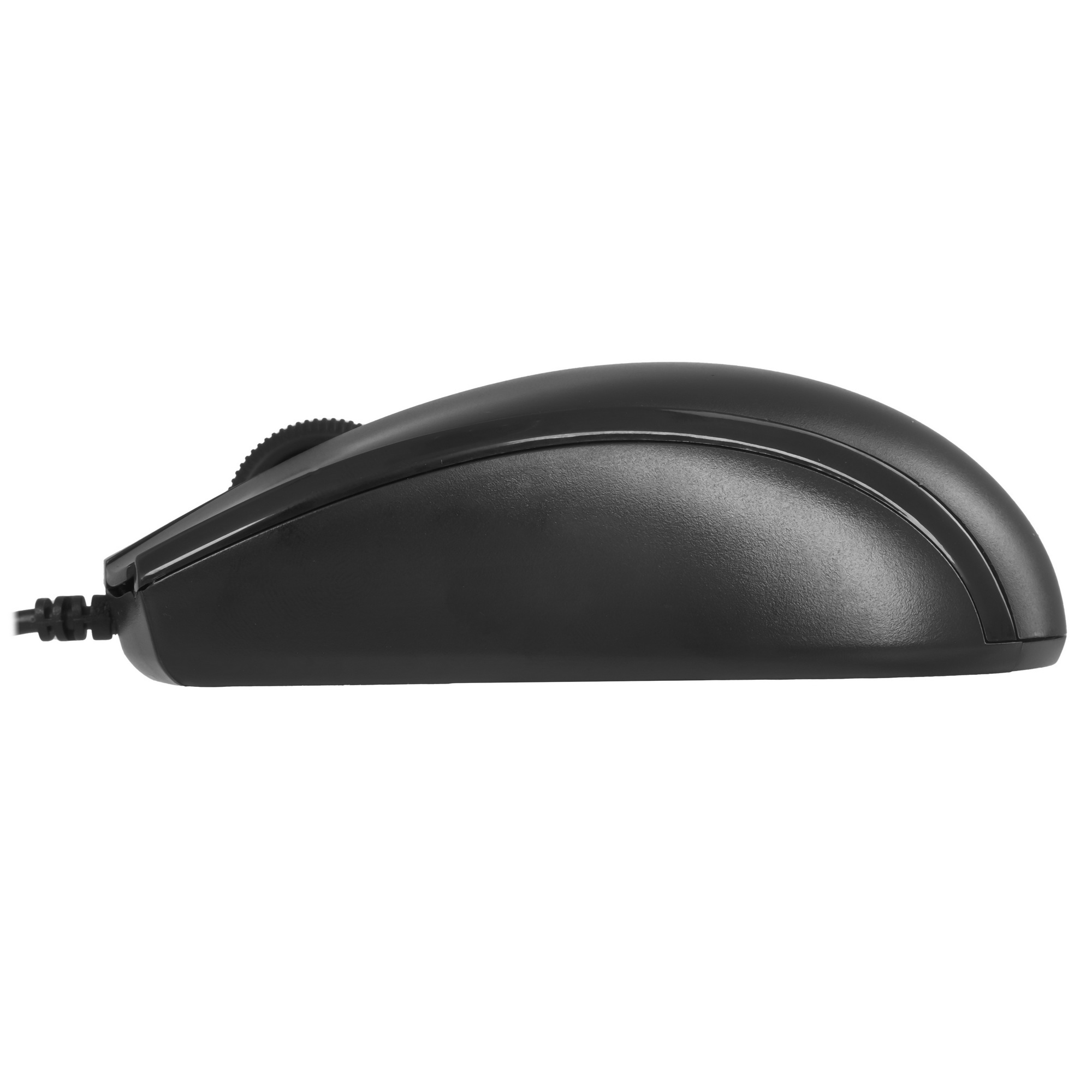 Мышь проводная Gembird MOP-110 черный, 1000 dpi, USB, кнопки - 3