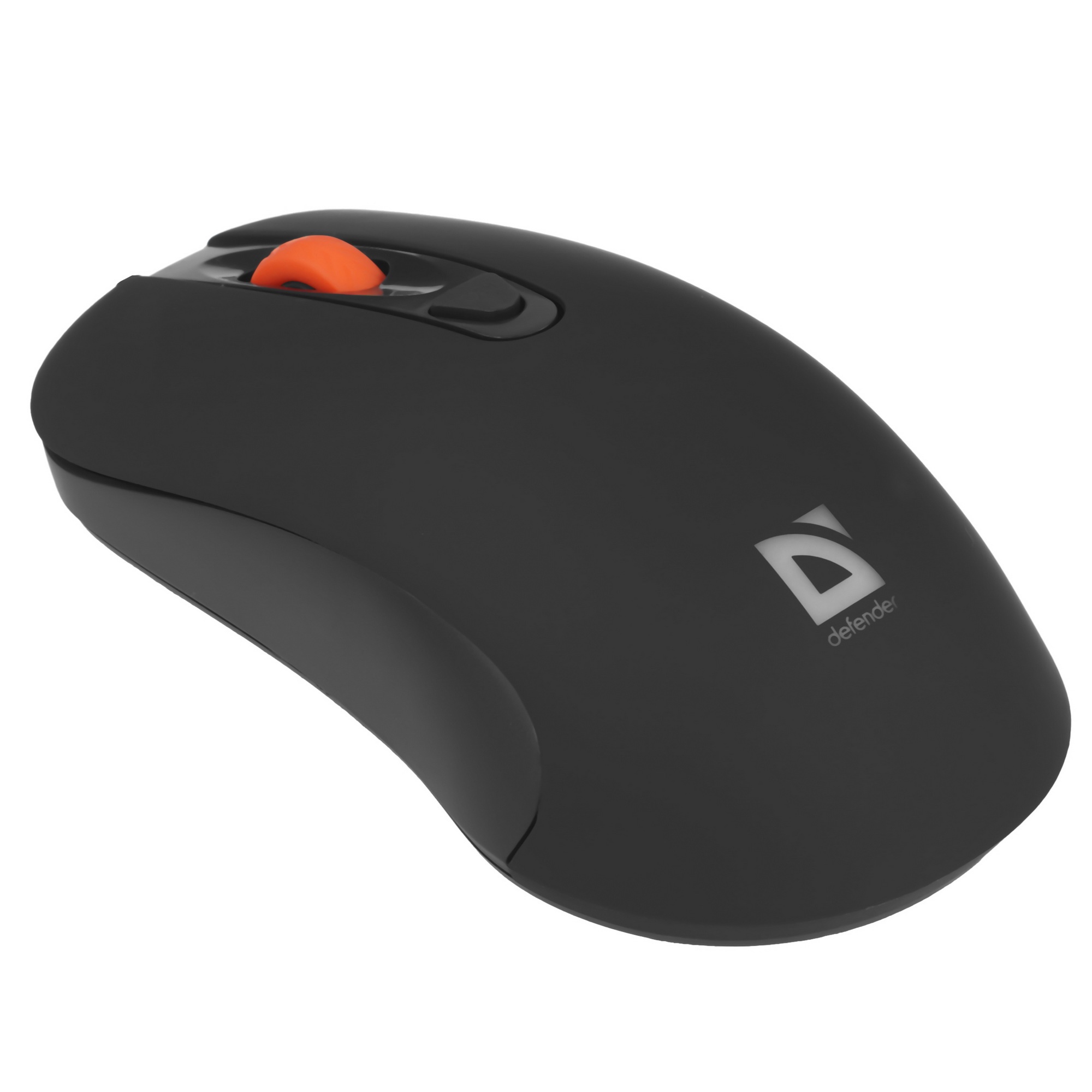 Мышь проводная Defender Ultra Classic MB-280 черный, 1200 dpi, USB, кнопки - 4