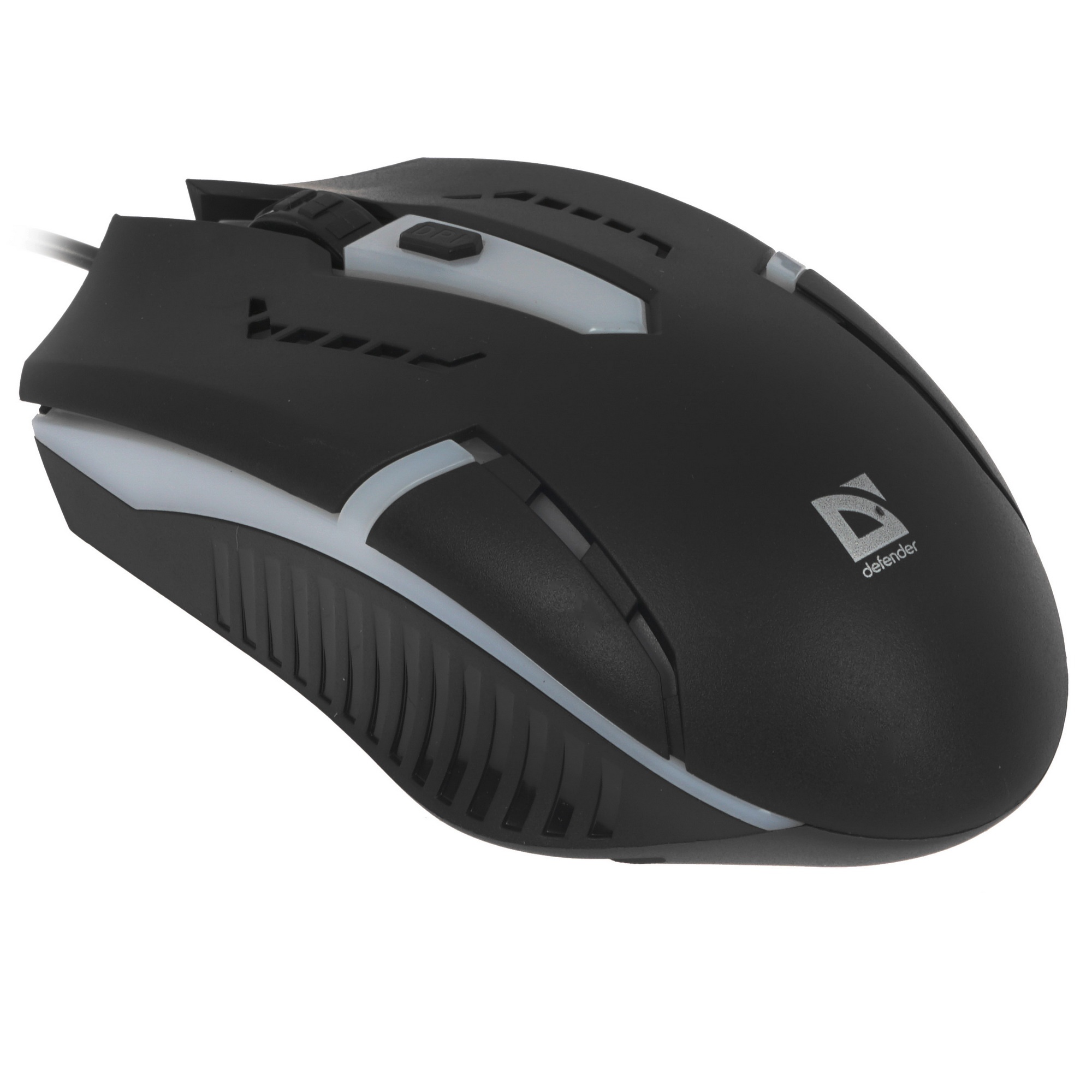 Мышь проводная Defender Flash MB-600L черный, 1200 dpi, USB, кнопки - 4