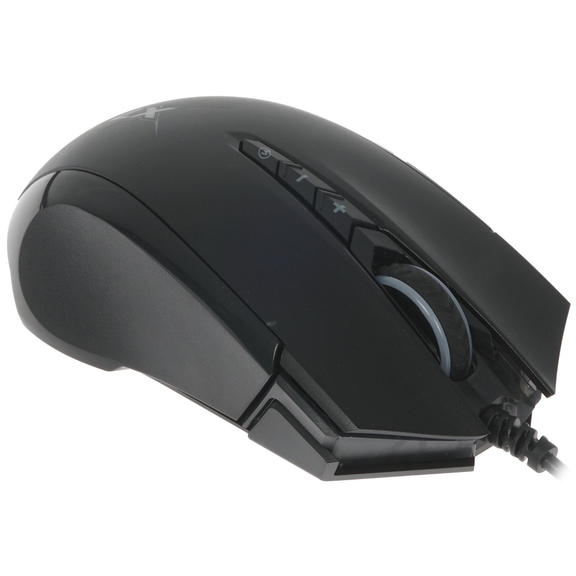 Мышь проводная A4Tech X89 черный, 2400 dpi, USB, кнопки - 8
