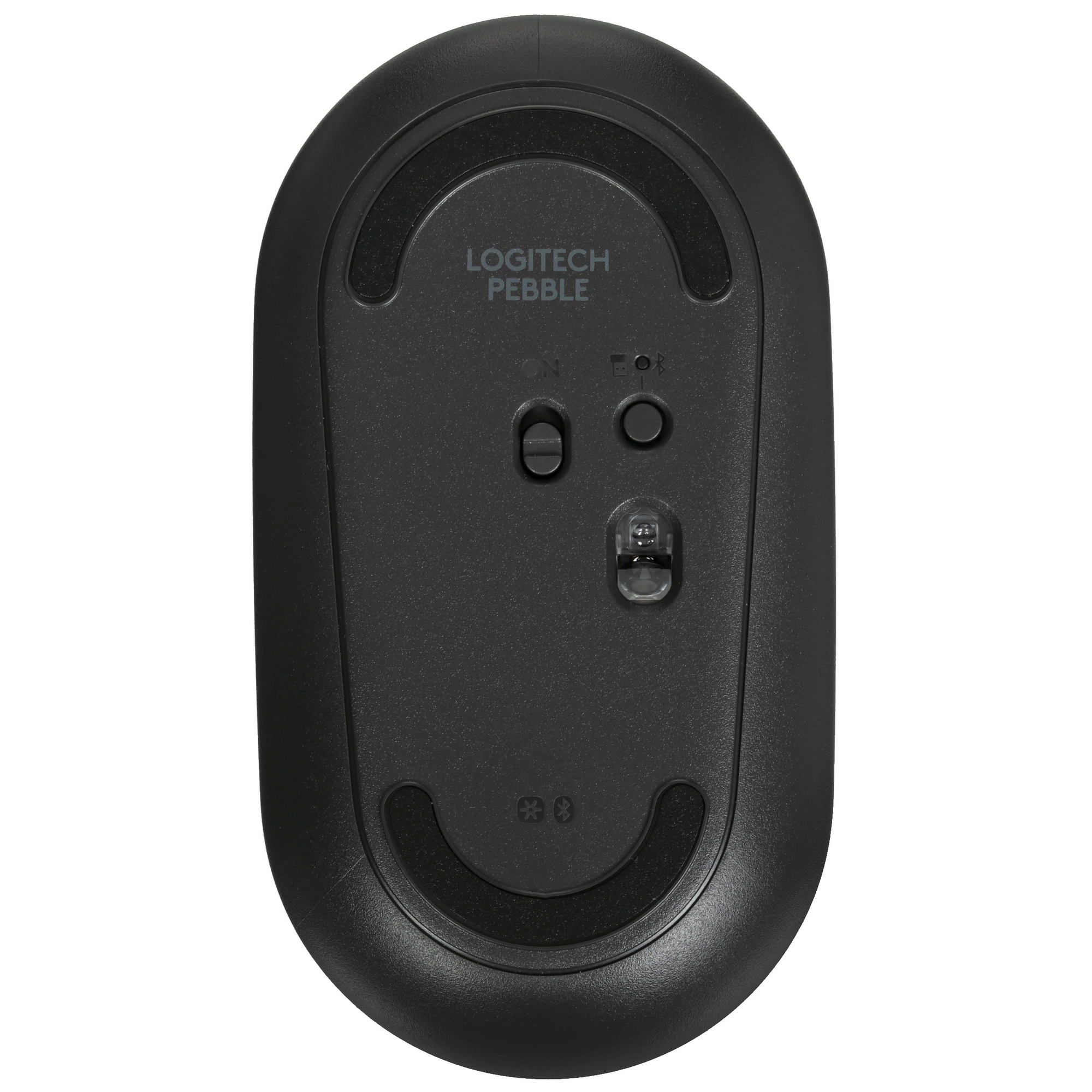 Мышь беспроводная Logitech Pebble M350 графитовый, 1000 dpi, радиоканал, Bluetooth, USB, кнопки - 3