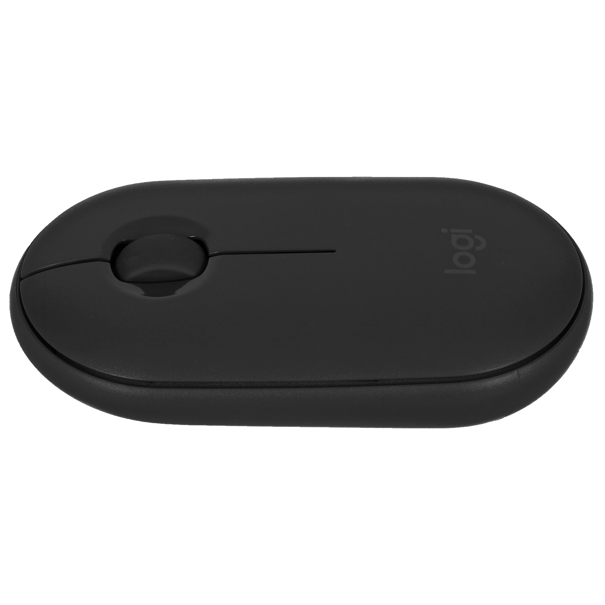 Мышь беспроводная Logitech Pebble M350 графитовый, 1000 dpi, радиоканал, Bluetooth, USB, кнопки - 3