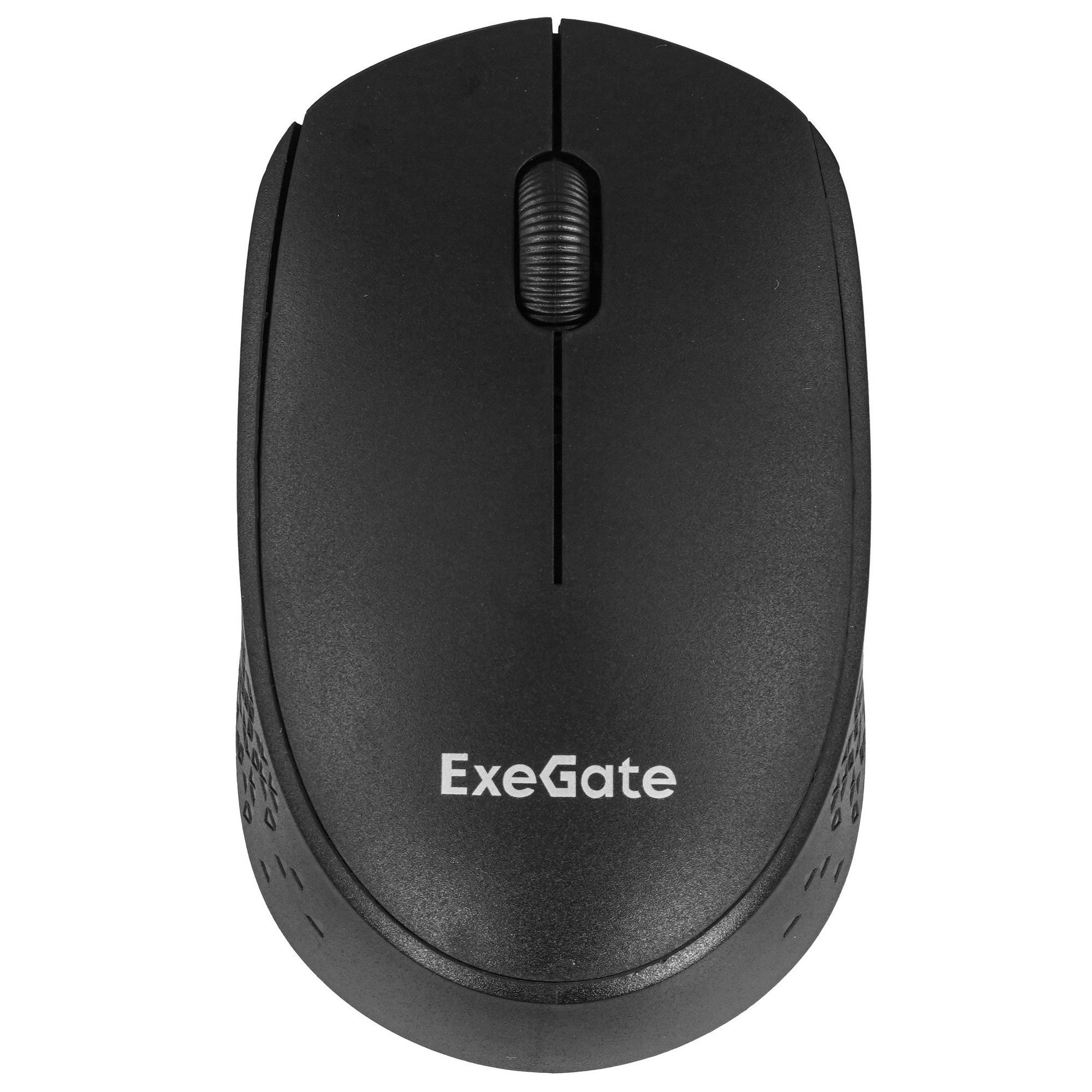 Мышь беспроводная ExeGate Professional Standard SR-9038 черный, 1200 dpi, радиоканал, USB, кнопки -