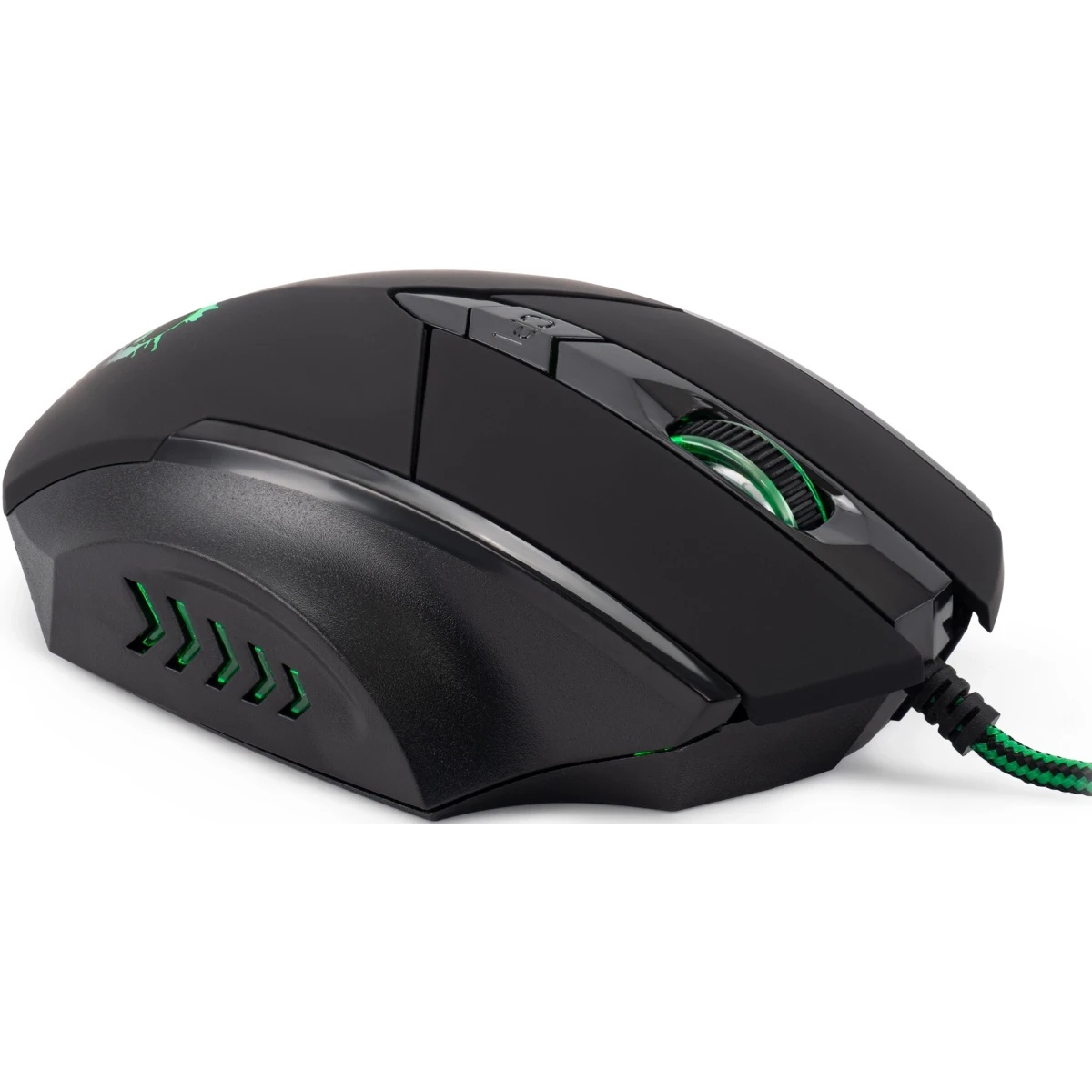 Мышь проводная Oklick 815G INFERNO черный, 2400 dpi, USB, кнопки - 6