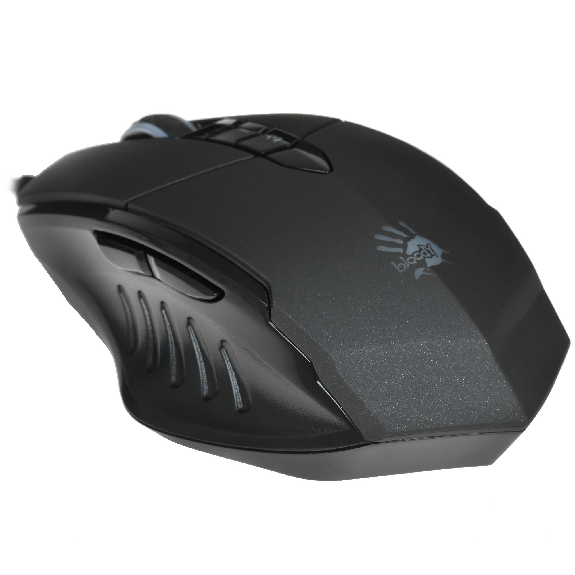 Мышь проводная A4Tech Bloody V7 черный, 3200 dpi, USB Type-A, кнопки - 8