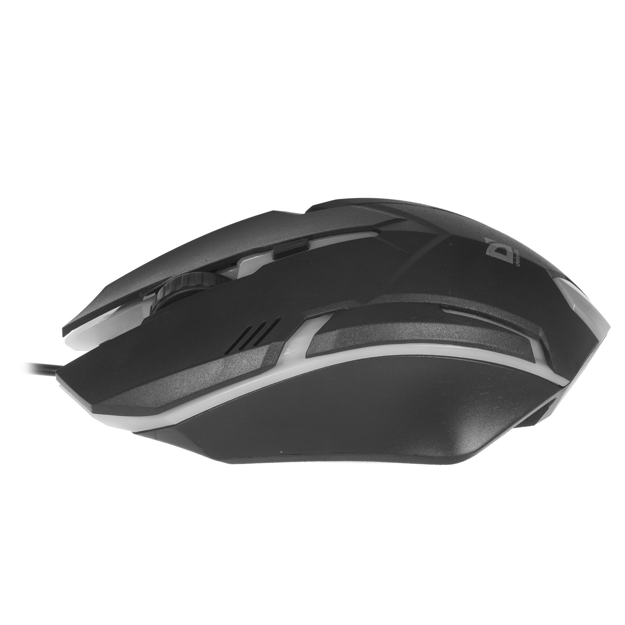 Мышь проводная Defender Cyber MB-560L черный, 1200 dpi, USB, кнопки - 3