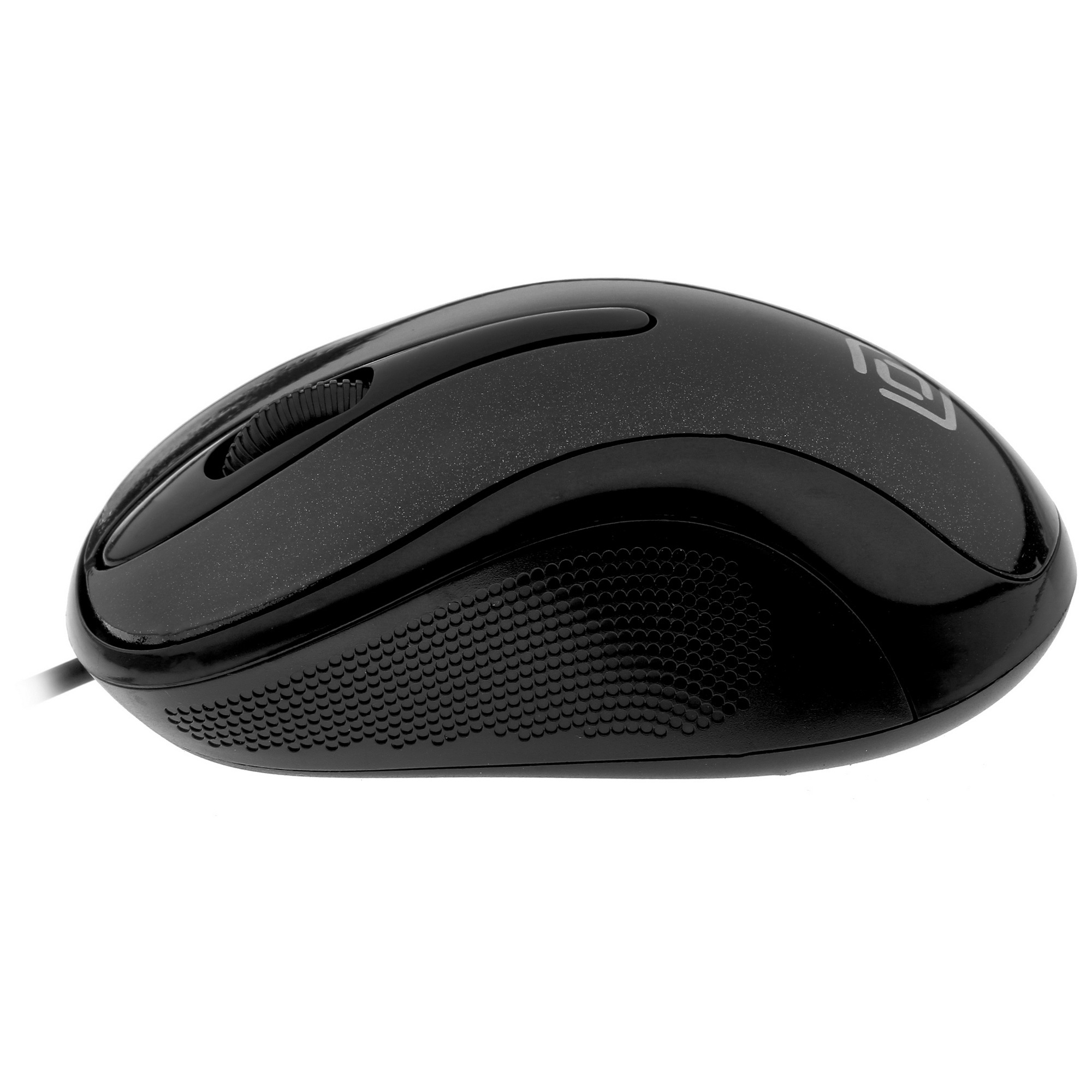 Мышь проводная Oklick 385M черный, 1000 dpi, USB, кнопки - 3