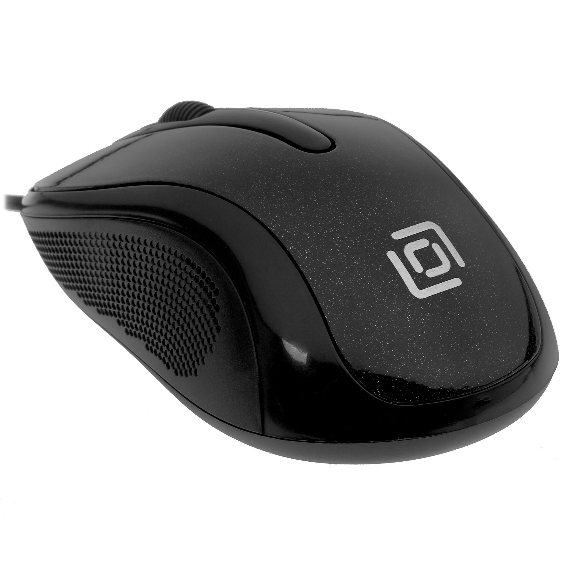 Мышь проводная Oklick 385M черный, 1000 dpi, USB, кнопки - 3