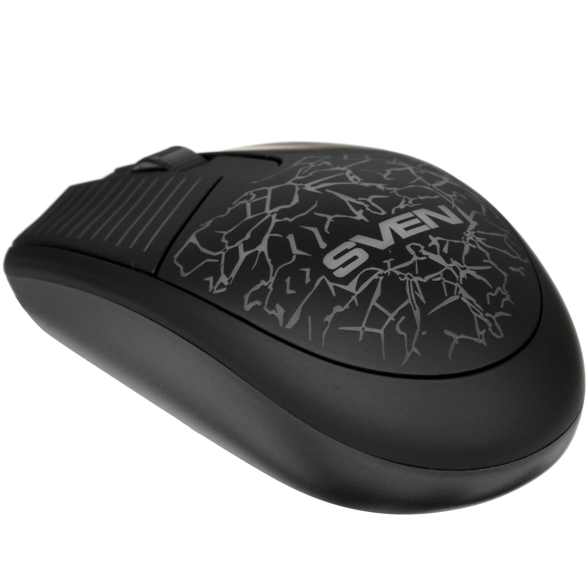 Мышь проводная SVEN RX-70 черный, 1200 dpi, USB, кнопки - 3