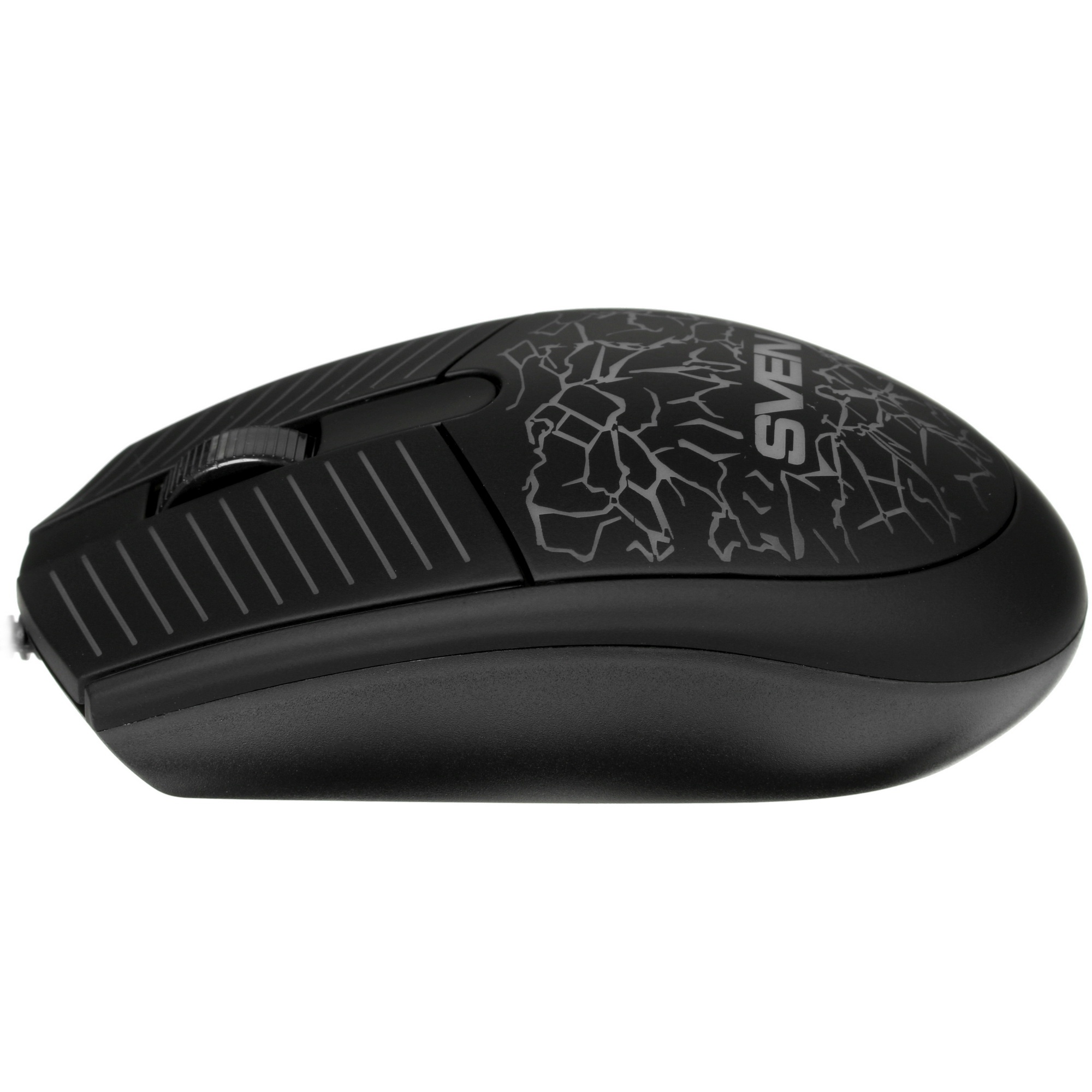 Мышь проводная SVEN RX-70 черный, 1200 dpi, USB, кнопки - 3