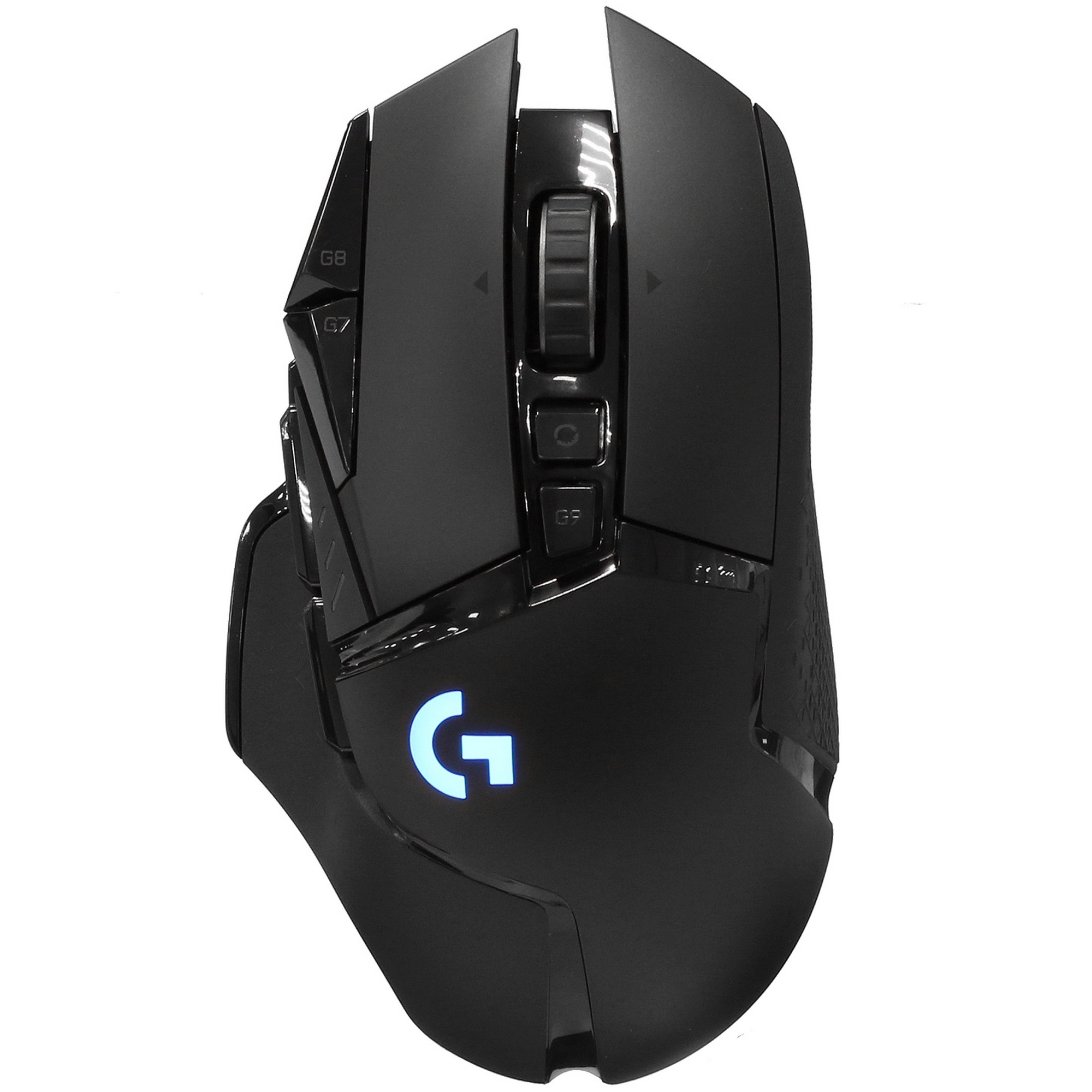 Мышь беспроводная/проводная Logitech G502 LIGHTSPEED черный, 25600 dpi, радиоканал, USB, кнопки - 11
