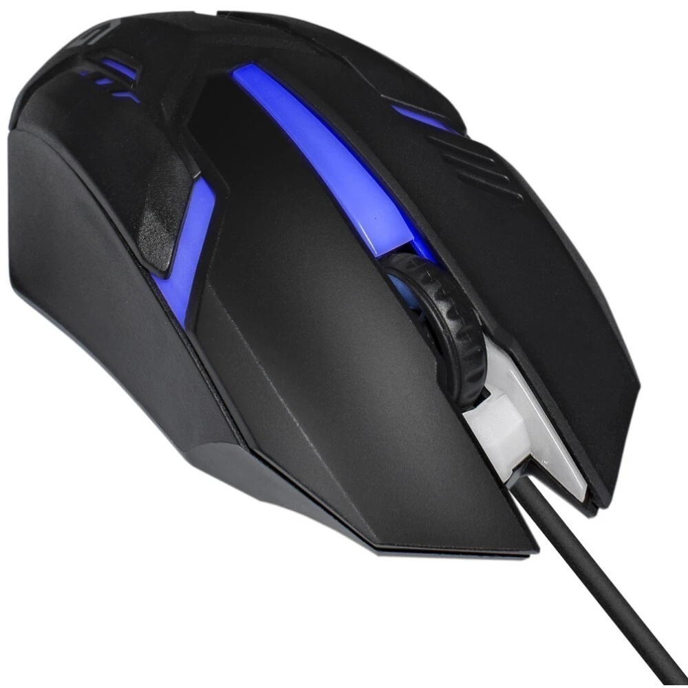Мышь проводная ExeGate Gaming Standard Laser GML-17 черный, 1200 dpi, USB, кнопки - 3