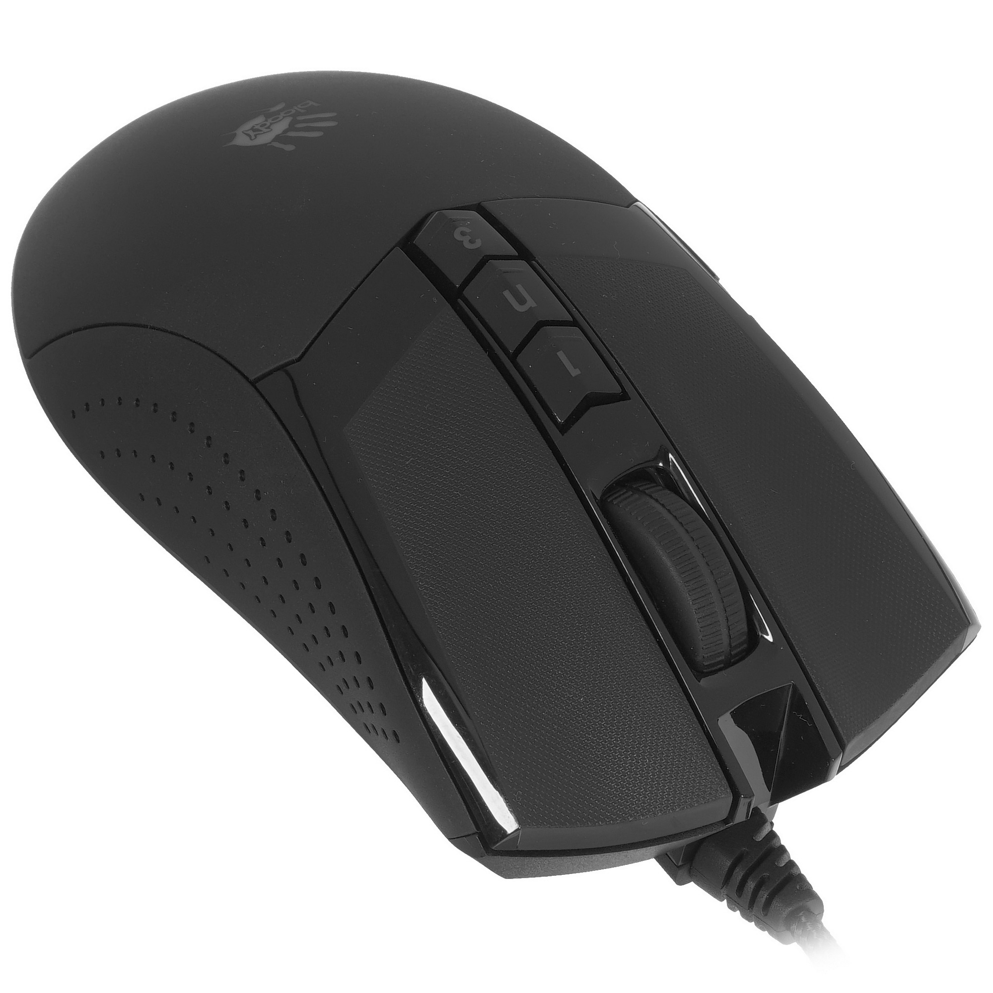 Мышь проводная A4Tech Bloody W90 Pro черный, 16000 dpi, USB, кнопки - 10