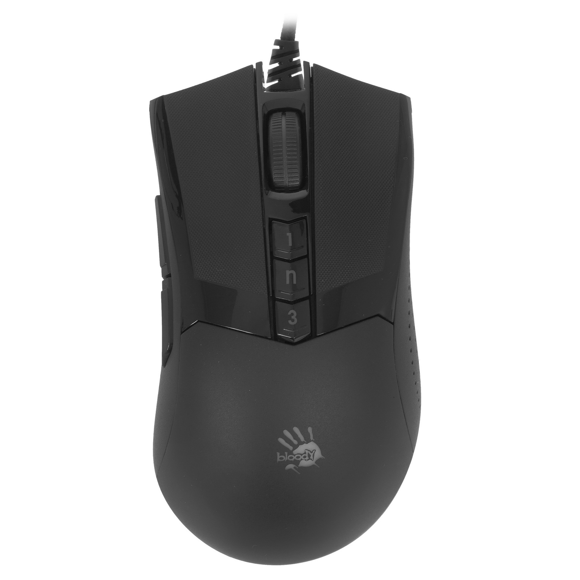 Мышь проводная A4Tech Bloody W90 Pro черный, 16000 dpi, USB, кнопки - 10