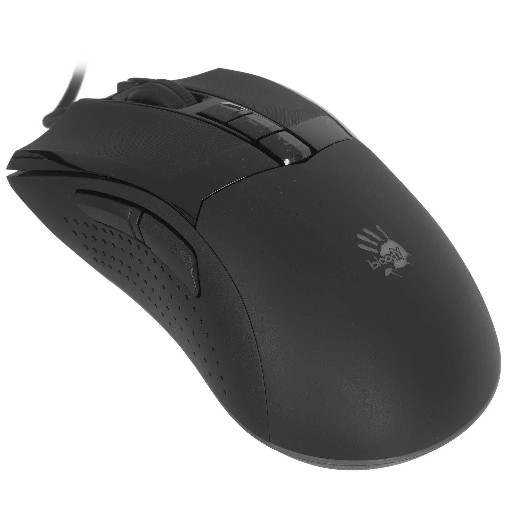 Мышь проводная A4Tech Bloody W90 Pro черный, 16000 dpi, USB, кнопки - 10