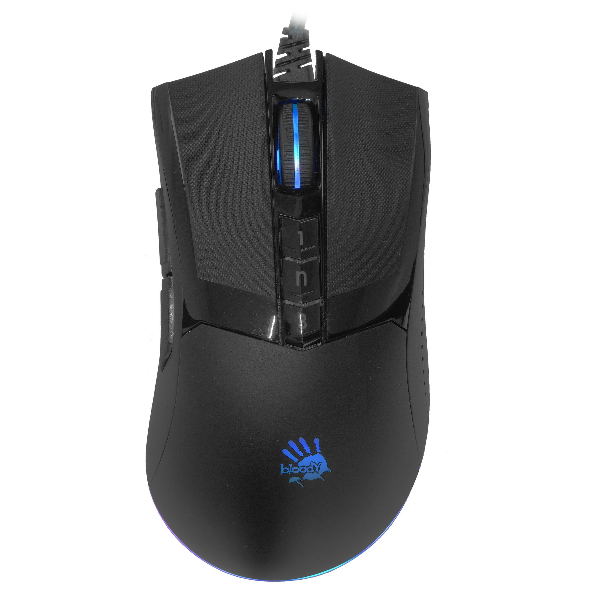 Мышь проводная A4Tech Bloody W90 Pro черный, 16000 dpi, USB, кнопки - 10