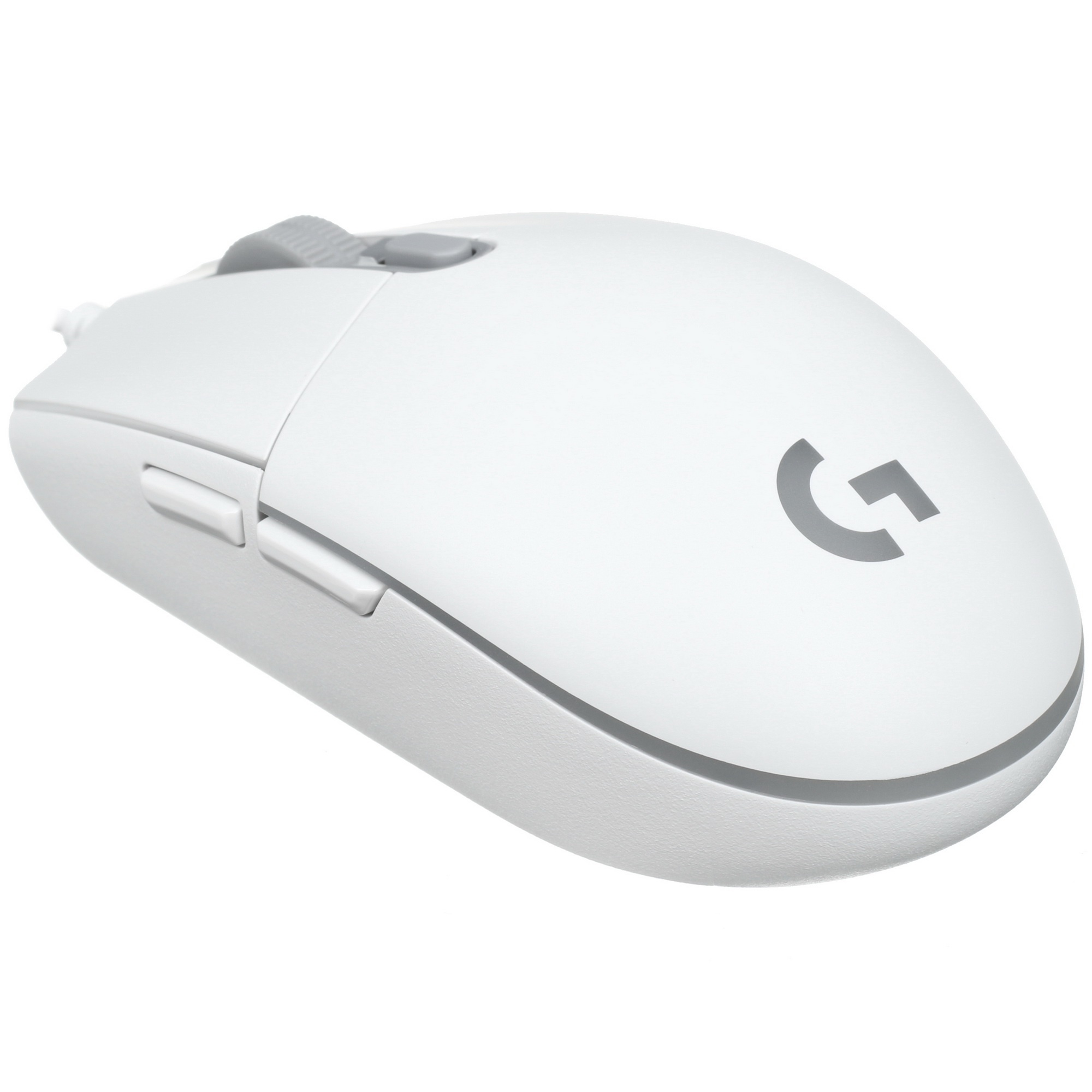 Мышь проводная Logitech G102 LIGHTSYNC белый, 8000 dpi, USB, кнопки - 6