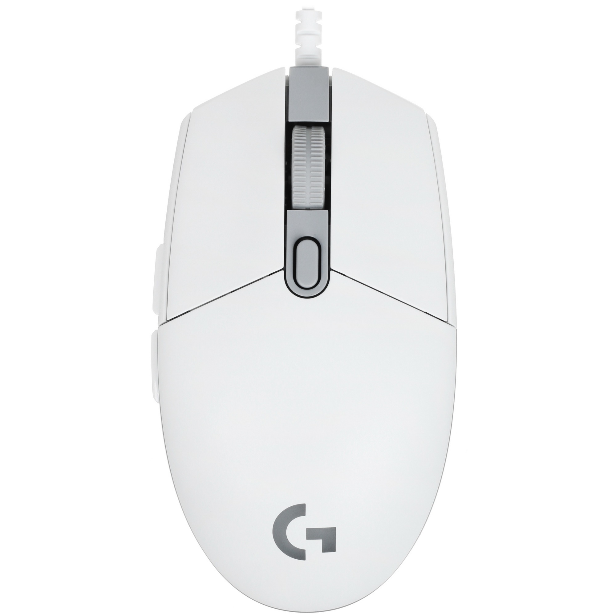 Мышь проводная Logitech G102 LIGHTSYNC белый, 8000 dpi, USB, кнопки - 6