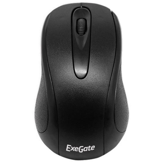 Мышь проводная ExeGate Professional Standard SH-9026 черный, 1000 dpi, USB, кнопки - 3